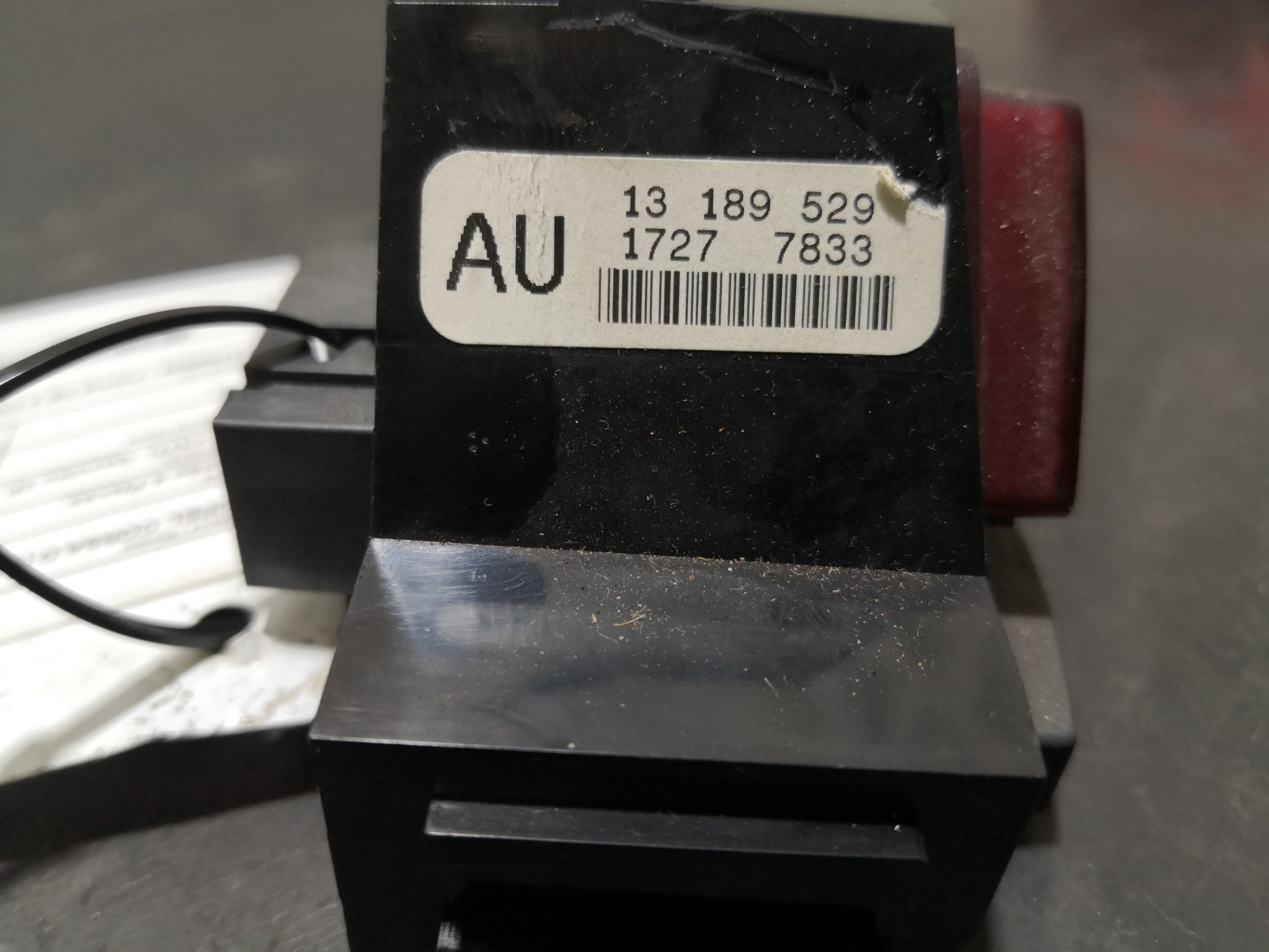 Botão 4 Piscas OPEL CORSA D (S07) | 06 - 14 Imagem-2