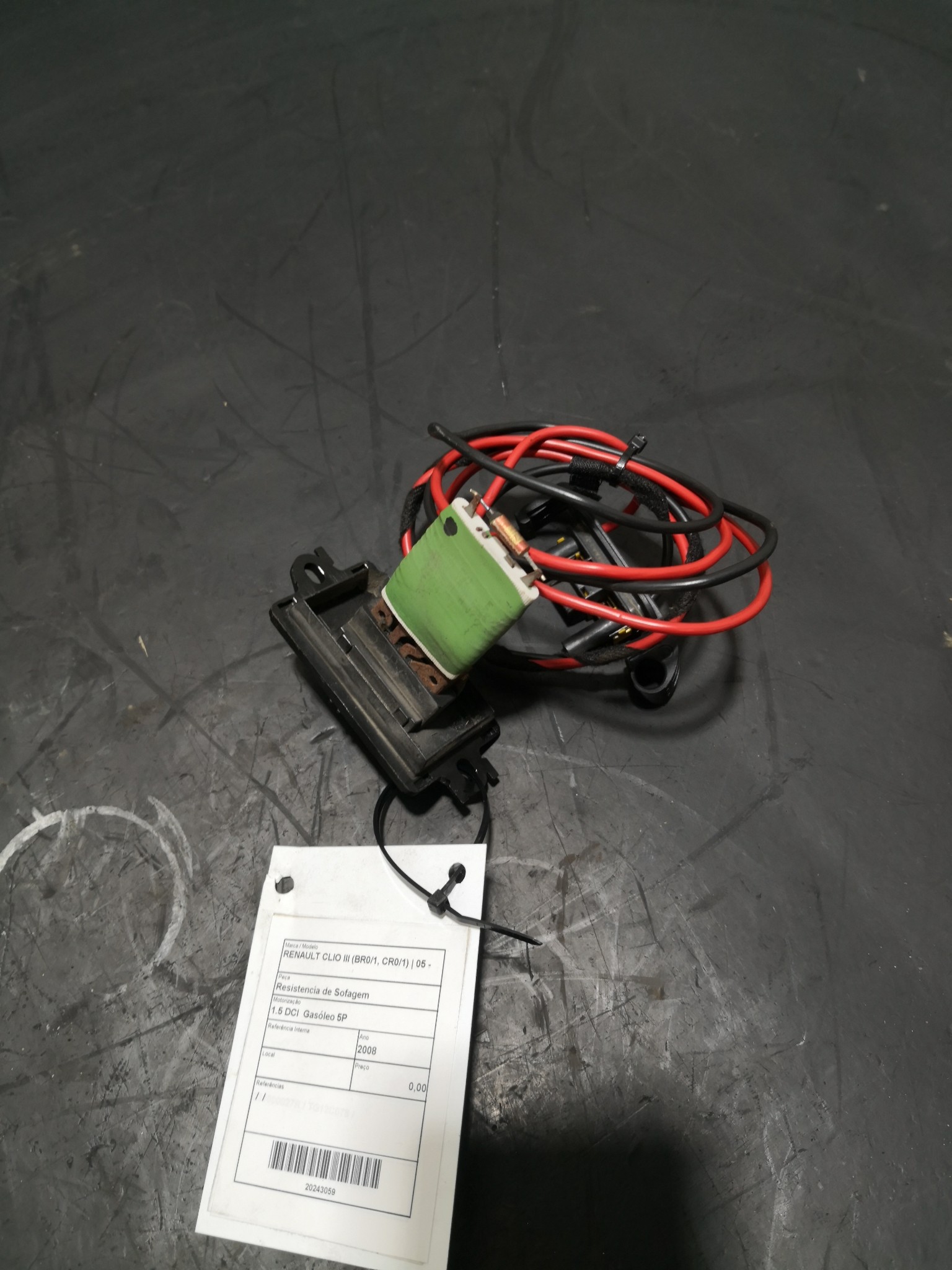 Resistencia de Sofagem RENAULT - ID S_103058