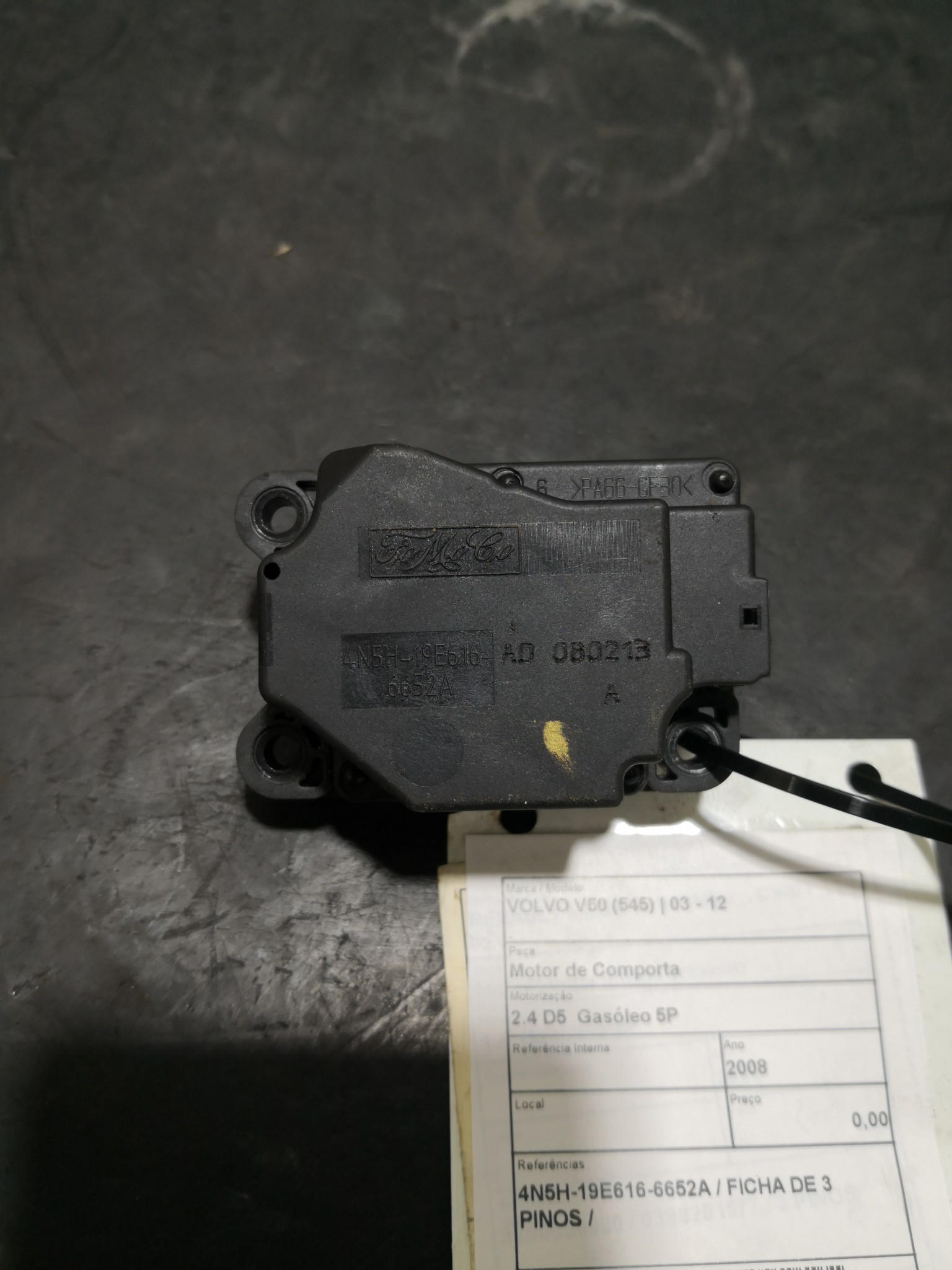 Motor de Comporta VOLVO - ID S_103199