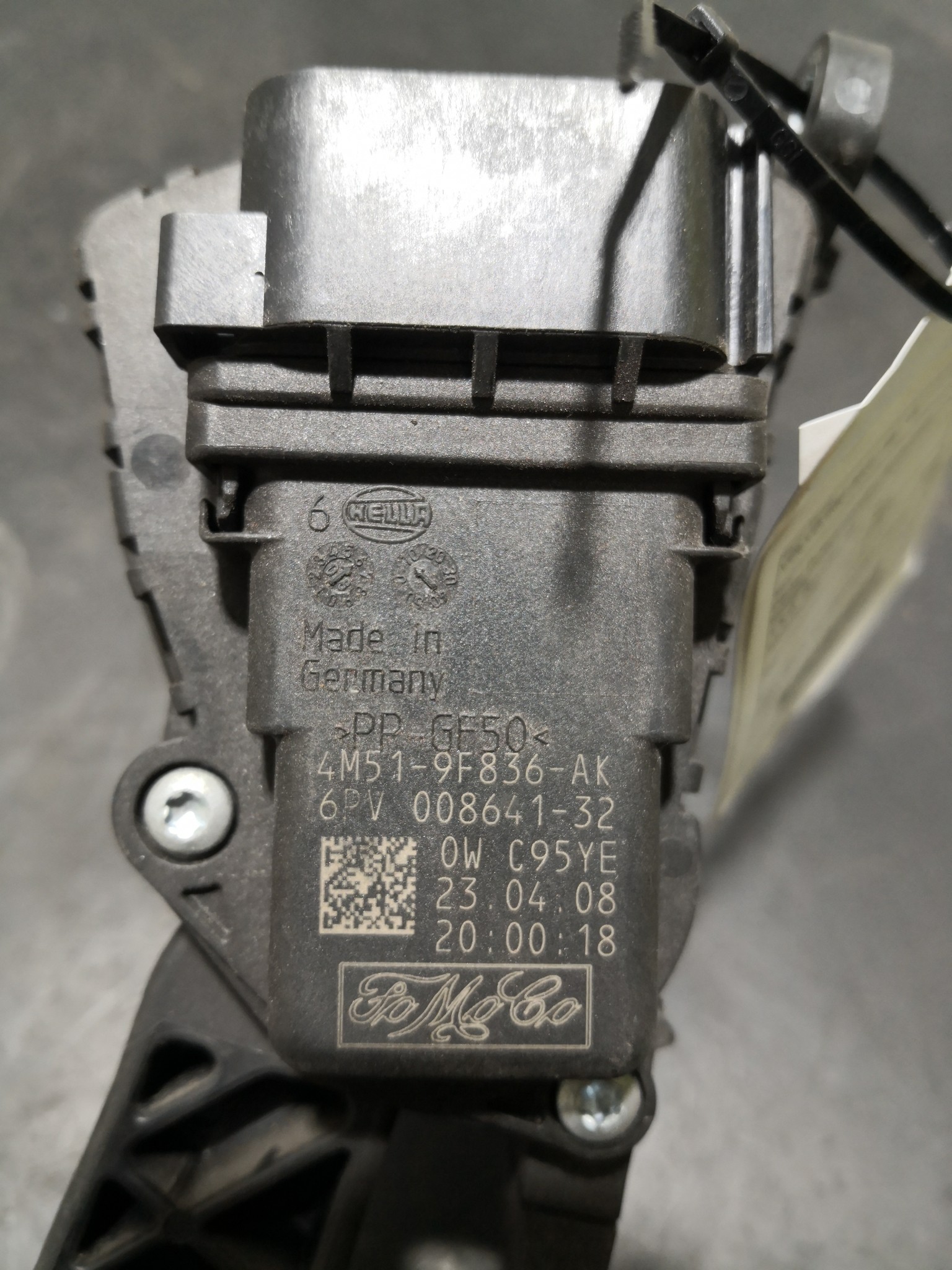 Pedal Potenciometro Acelerador VOLVO C30 (533) | 06 - 13 Imagem-2