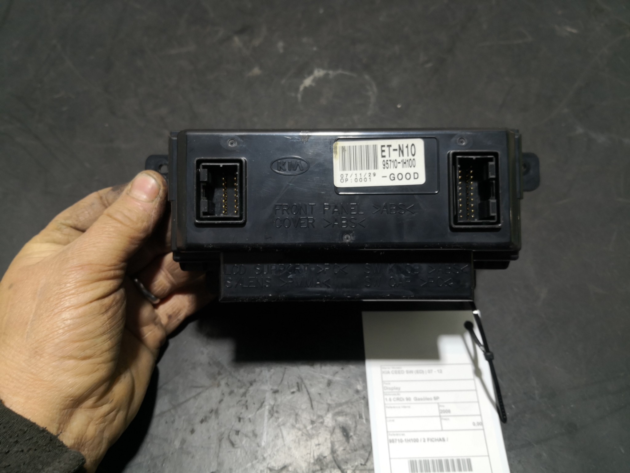 Display KIA CEED SW (ED) | 07 - 12 Imagem-2