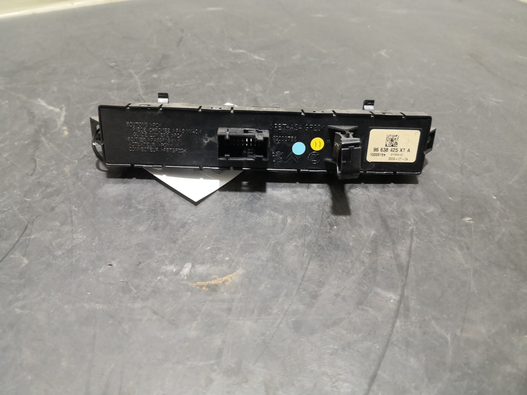 Botão 4 Piscas PEUGEOT 3008 Veículo multiuso (0U_) | 09 - 17 Imagem-3