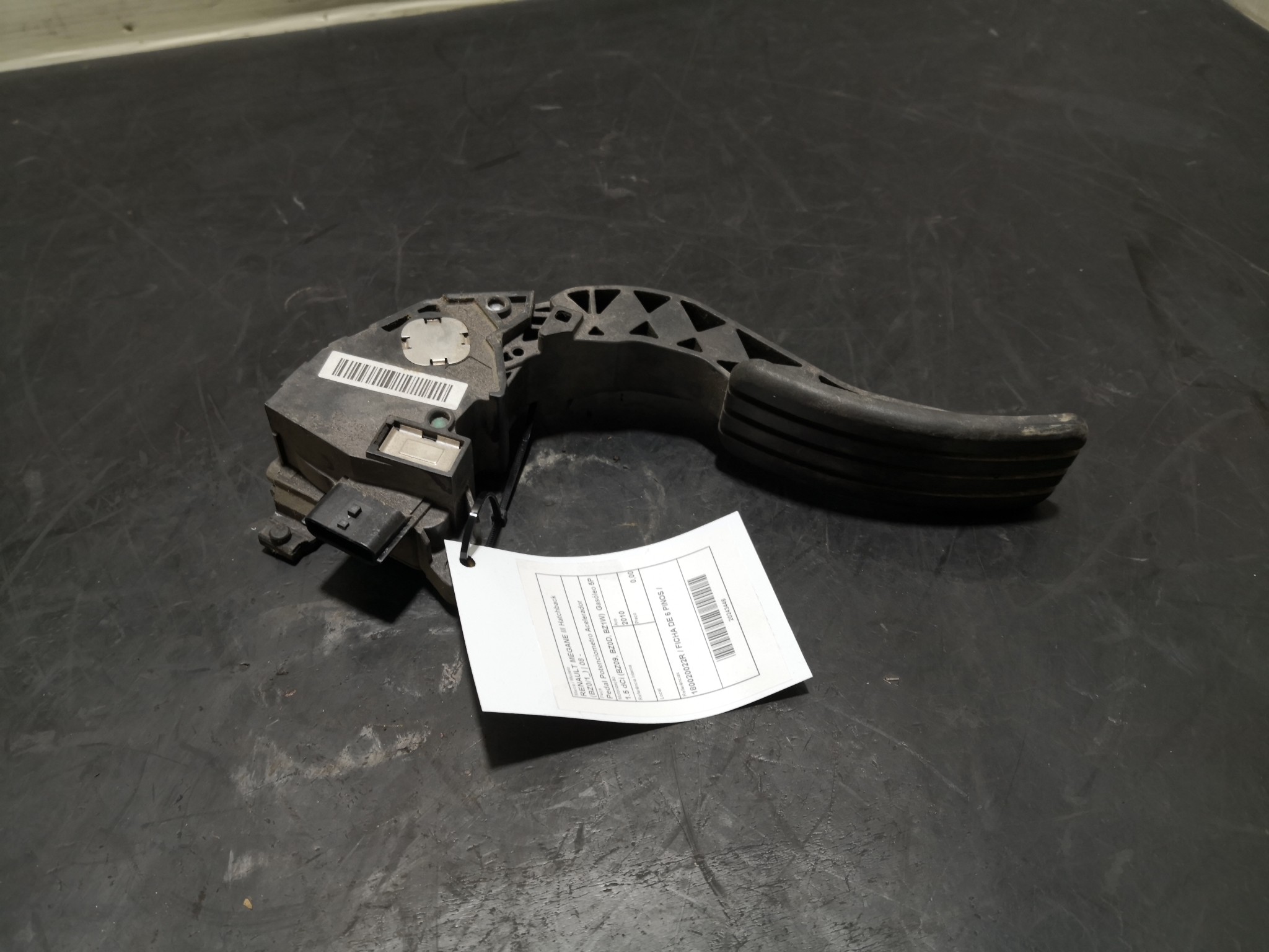 Pedal Potenciometro Acelerador RENAULT MEGANE III Hatchback (BZ0/1_) | 08 -  Imagem-2