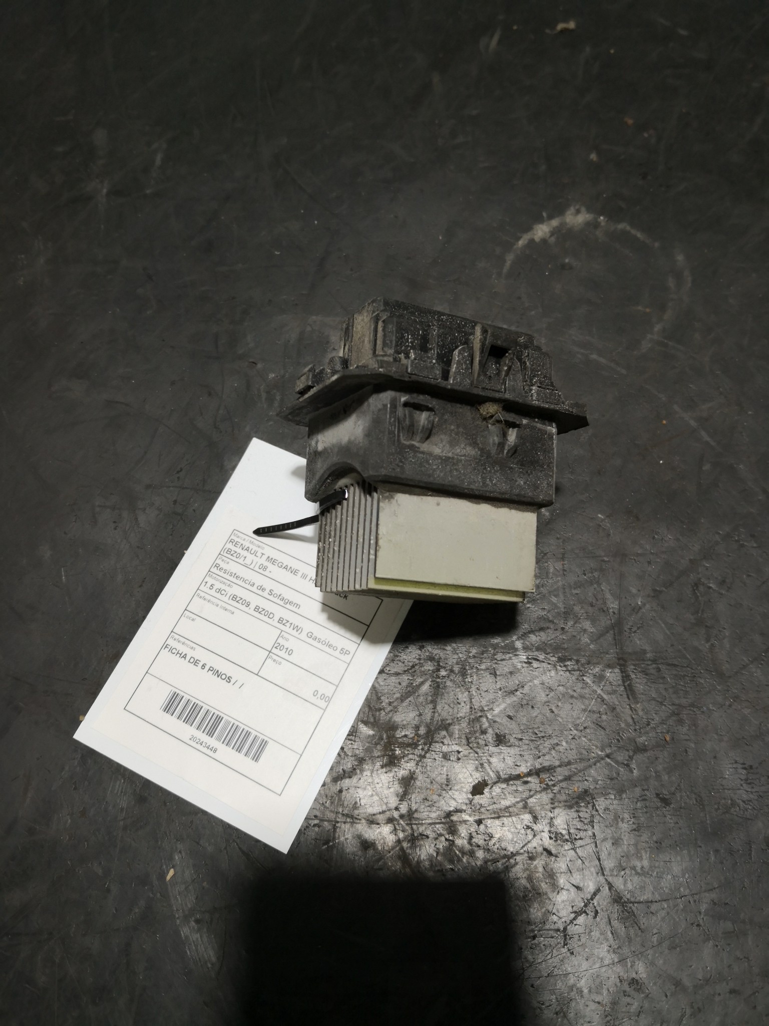 Resistencia de Sofagem RENAULT MEGANE III Hatchback (BZ0/1_) | 08 -  Imagem-1