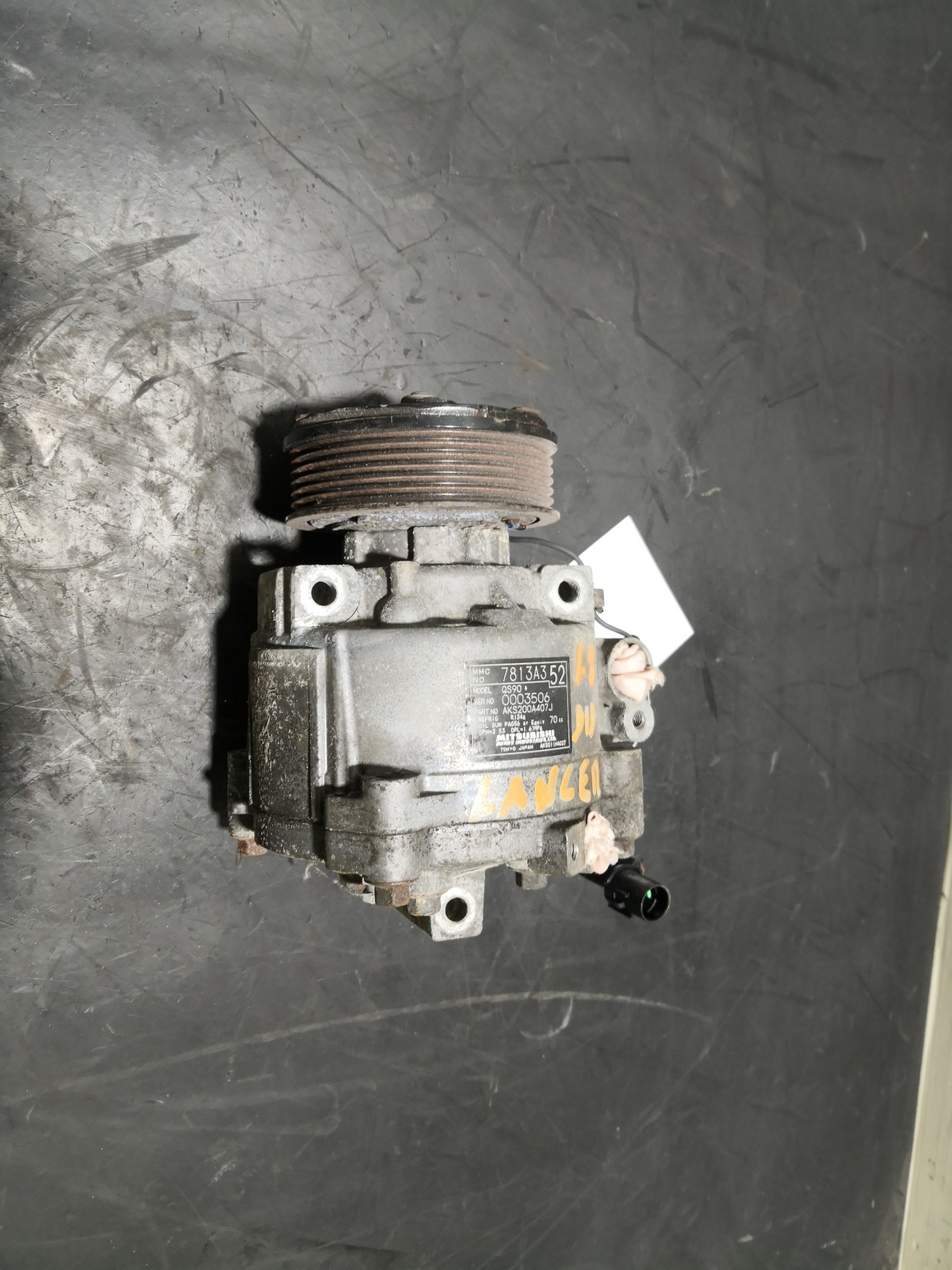Compressor do Ar condicionado MITSUBISHI LANCER VIII (CY_A, CZ_A) | 07 -  Imagem-2