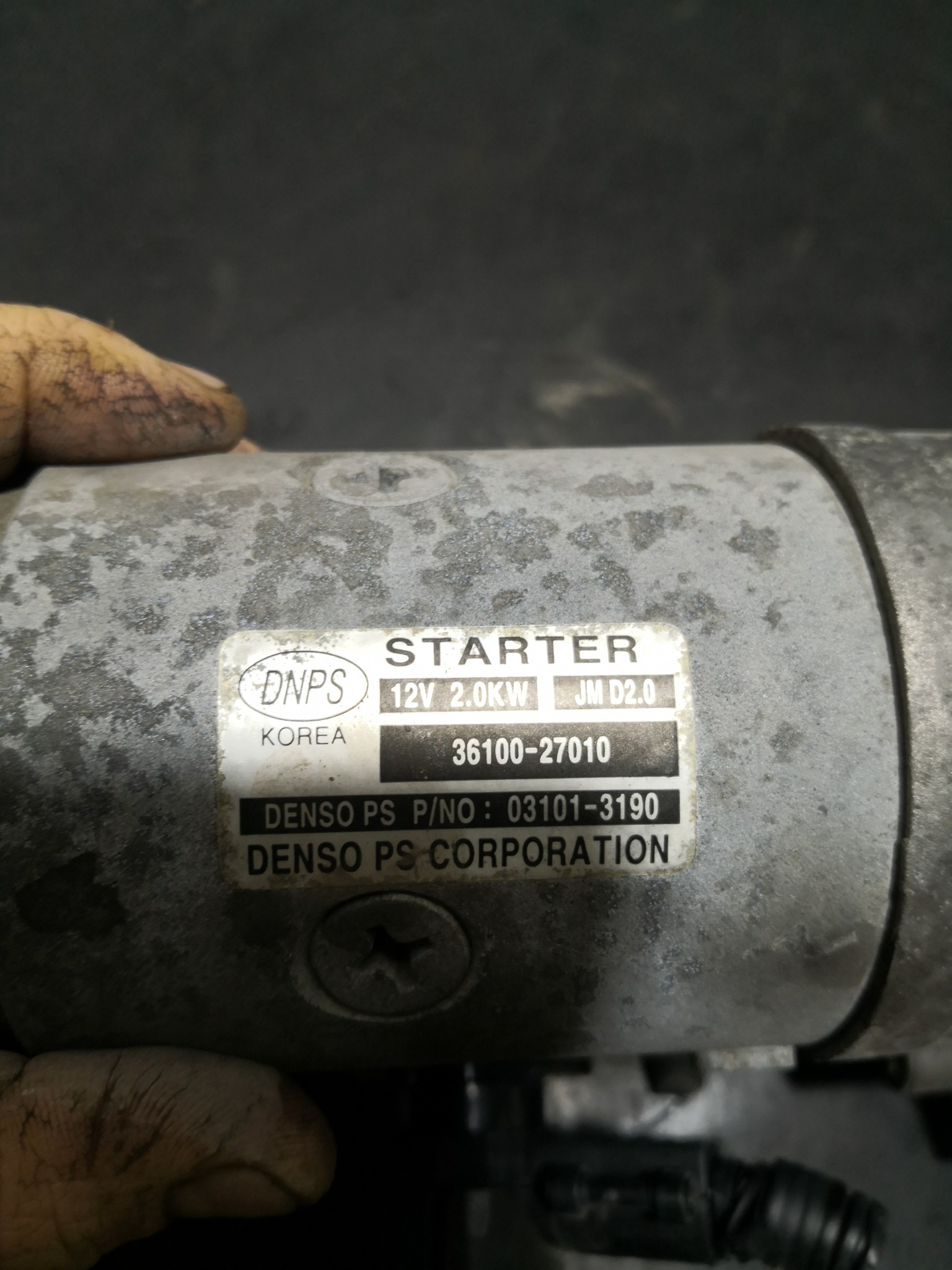 Motor de Arranque HYUNDAI TUCSON (JM) | 04 -  Imagem-2