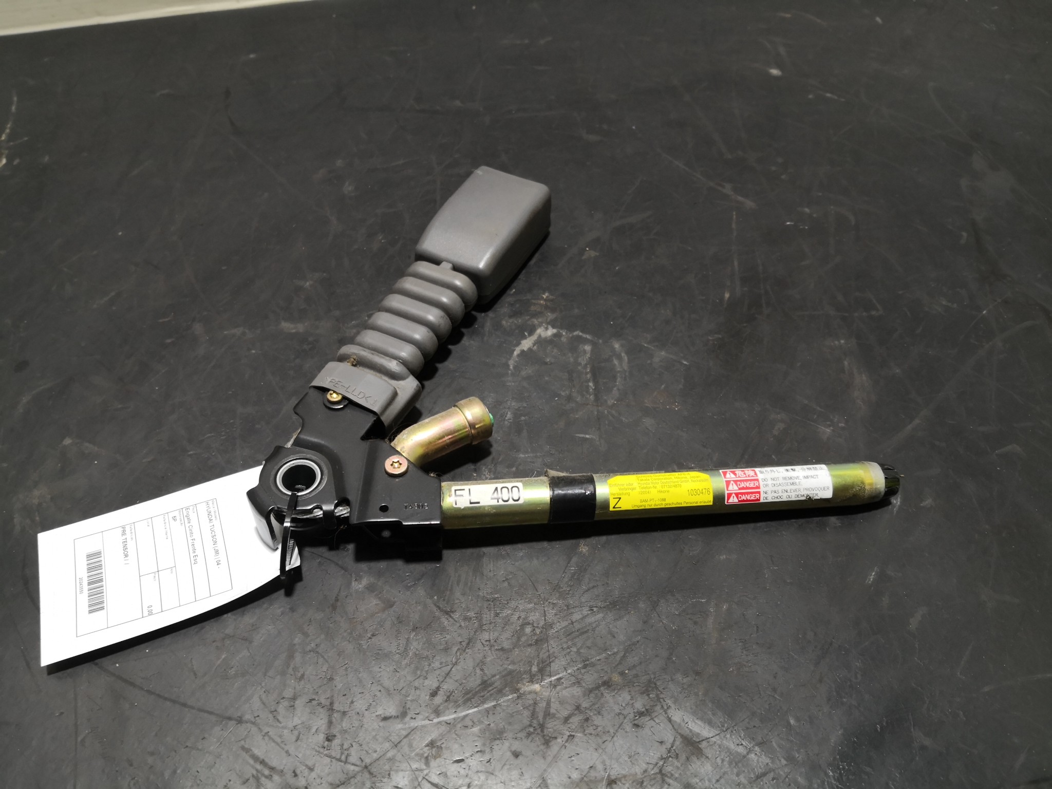 Engate Cinto Frente Esq HYUNDAI TUCSON (JM) | 04 -  Imagem-2