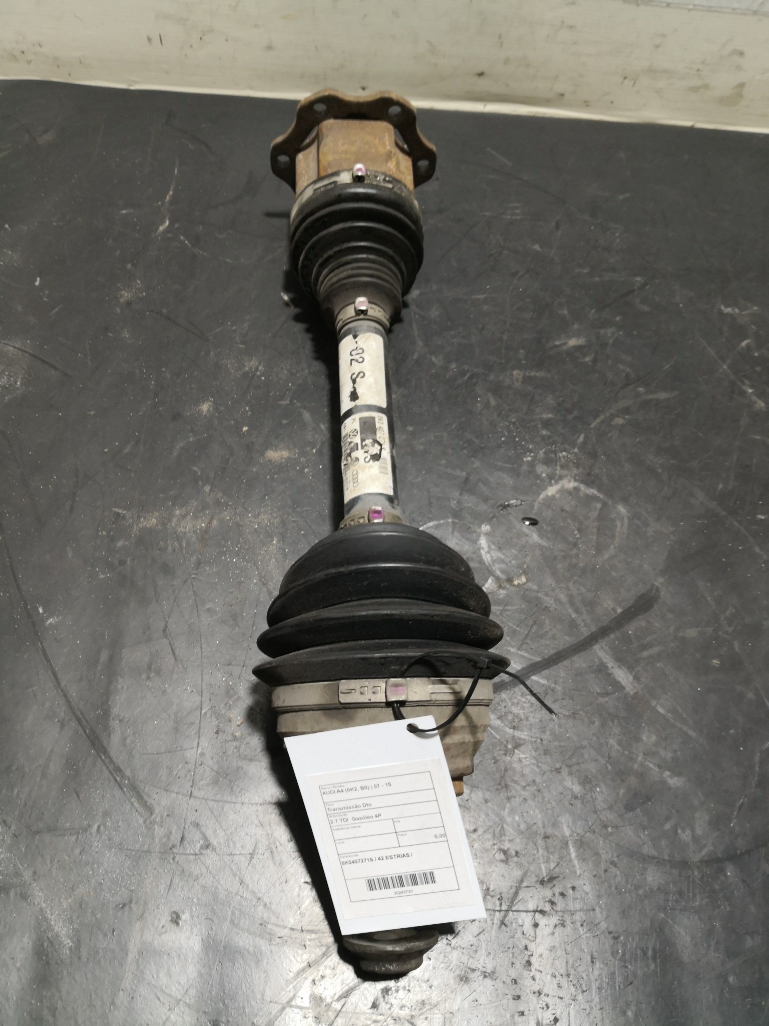 Transmissão Dto AUDI - ID S_103729