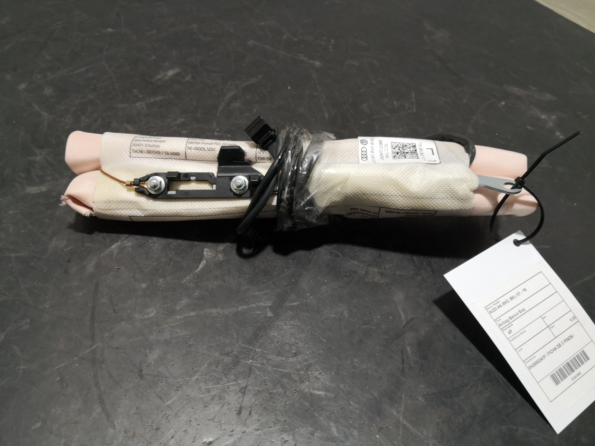 Airbag Banco Esq AUDI A4 (8K2, B8) | 07 - 15 Imagem-2