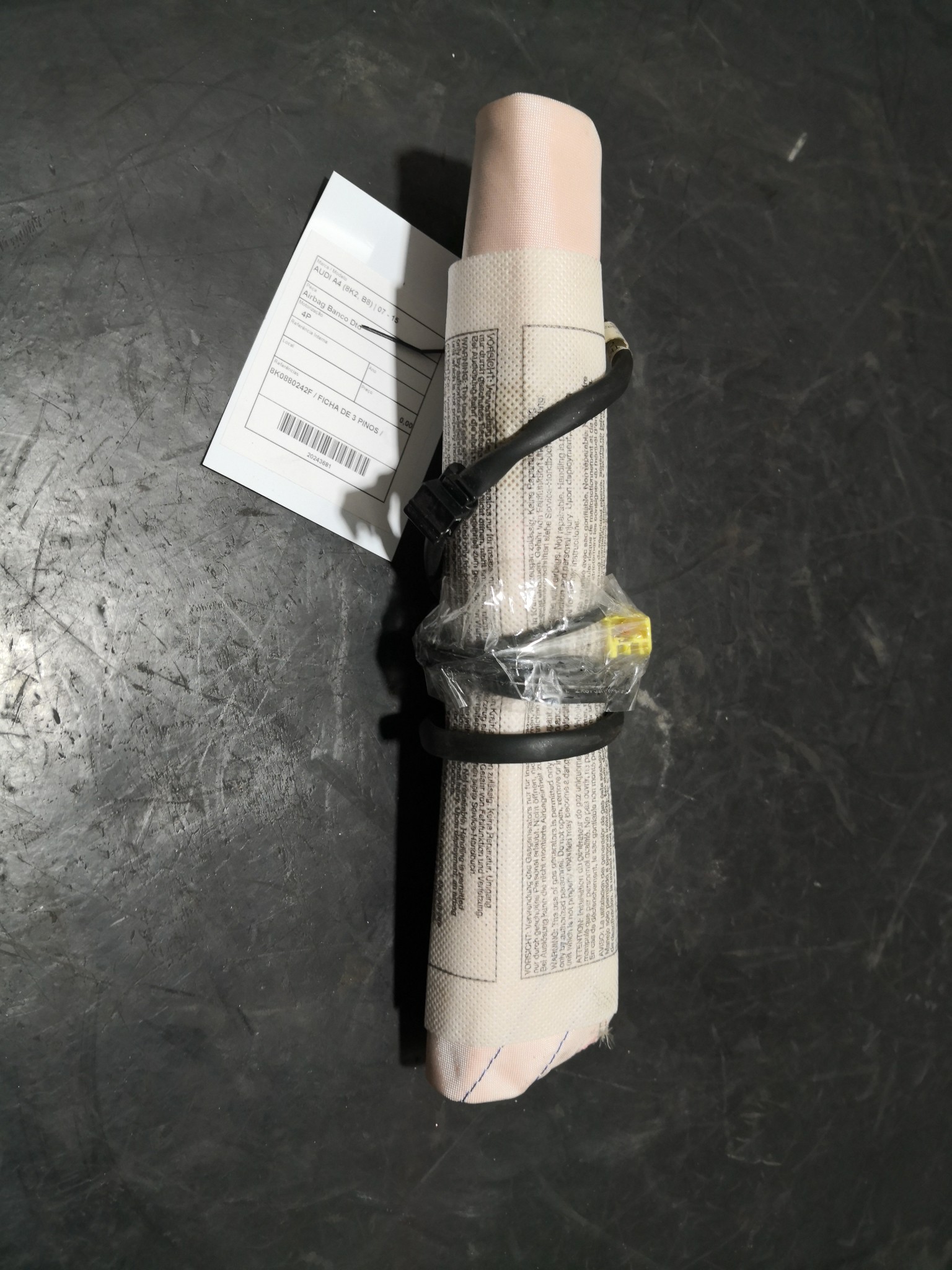 Airbag Banco Dto AUDI A4 (8K2, B8) | 07 - 15 Imagem-2