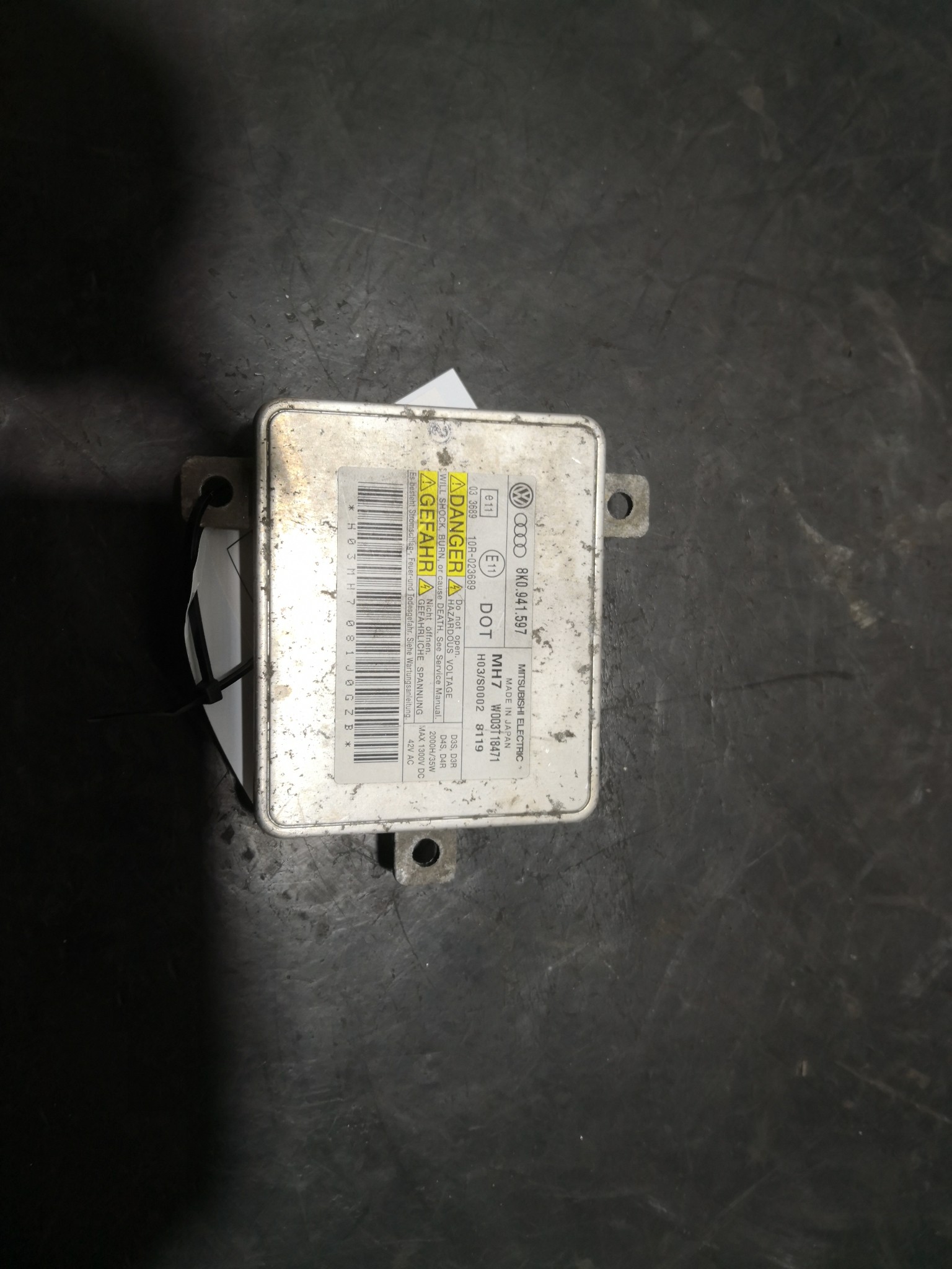 Balastro Xenon AUDI A4 (8K2, B8) | 07 - 15 Imagem-3