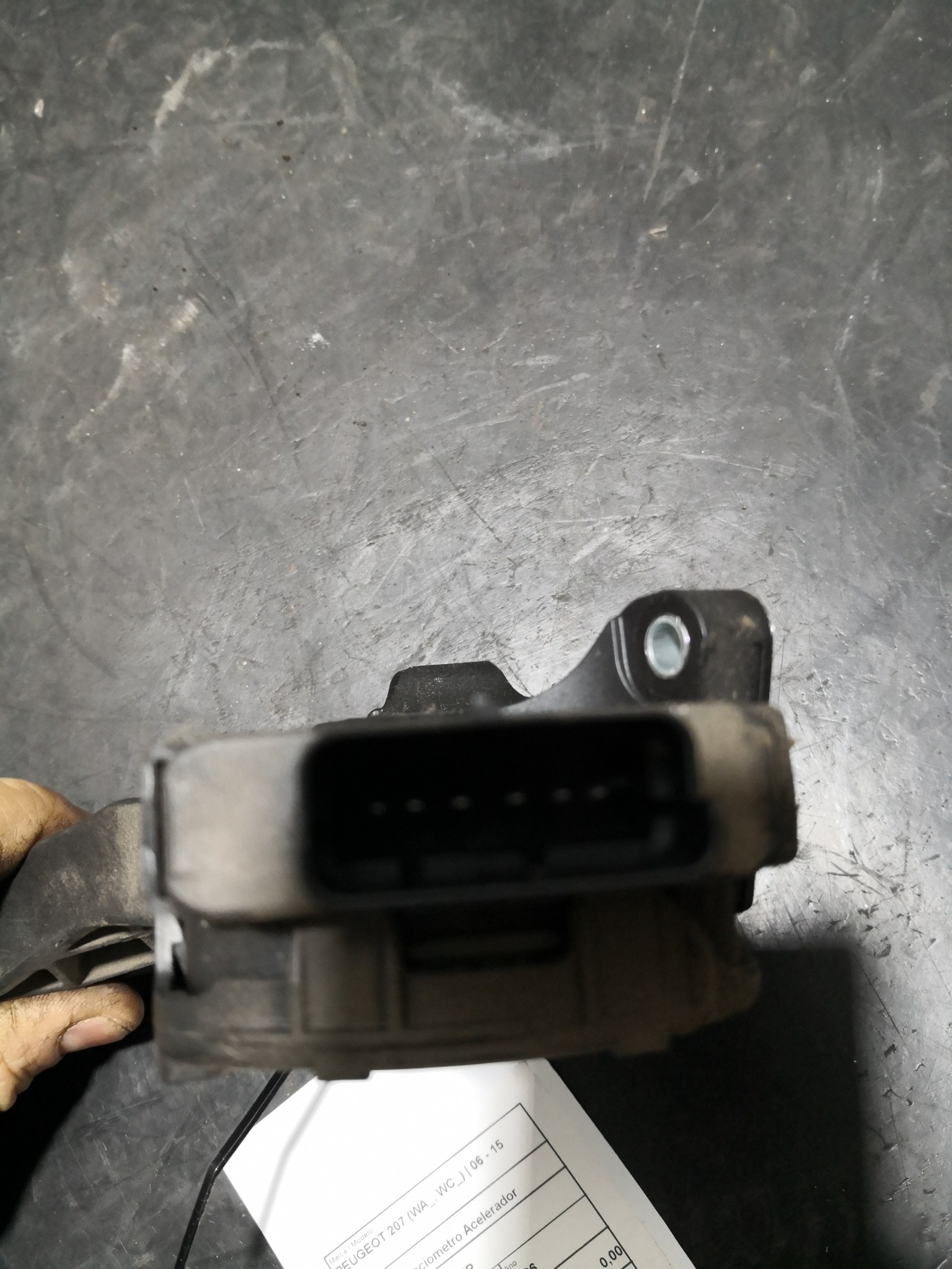 Pedal Potenciometro Acelerador PEUGEOT 207 (WA_, WC_) | 06 - 15 Imagem-1