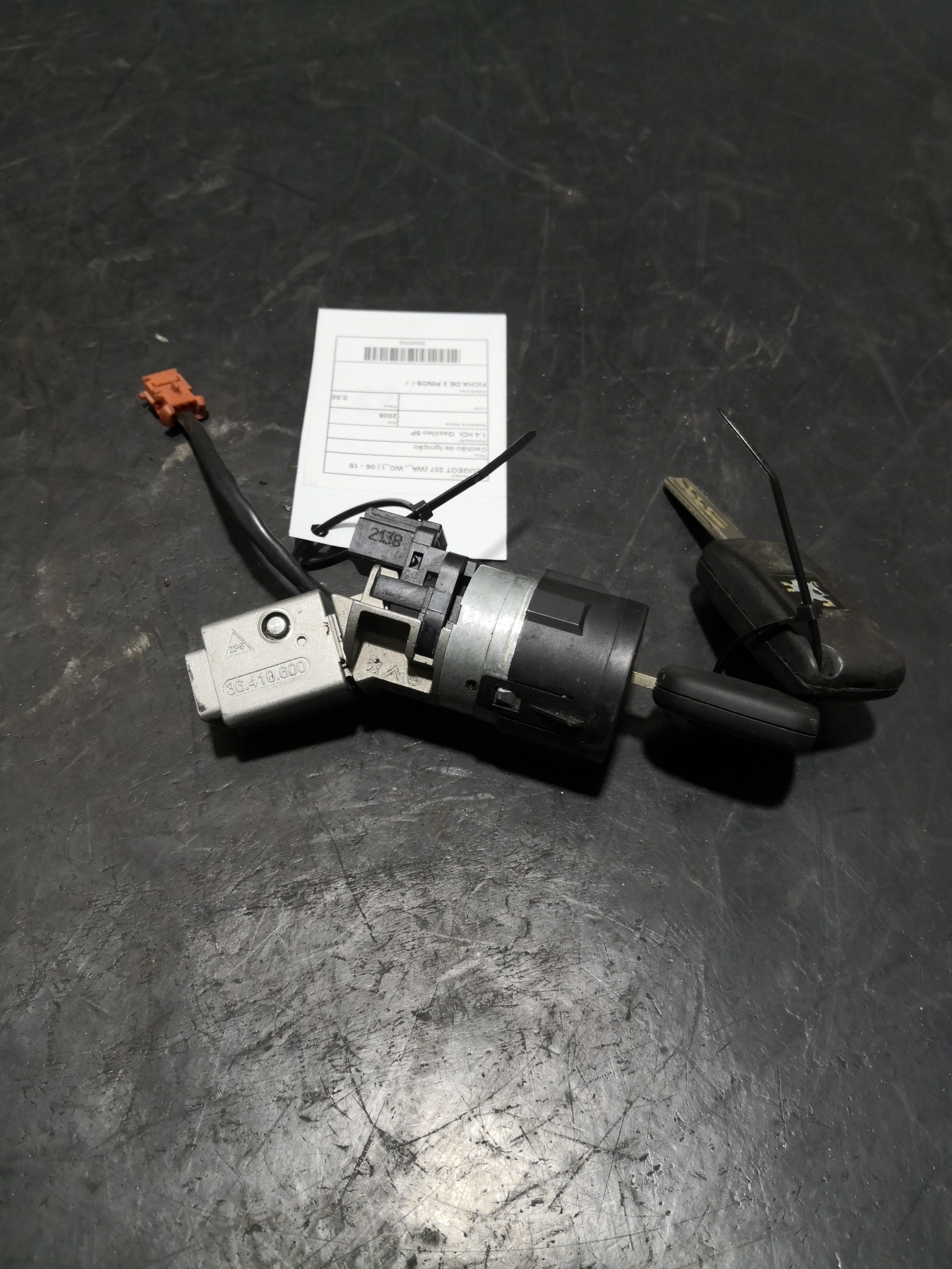 Canhão de Ignição PEUGEOT 207 (WA_, WC_) | 06 - 15 Imagem-2