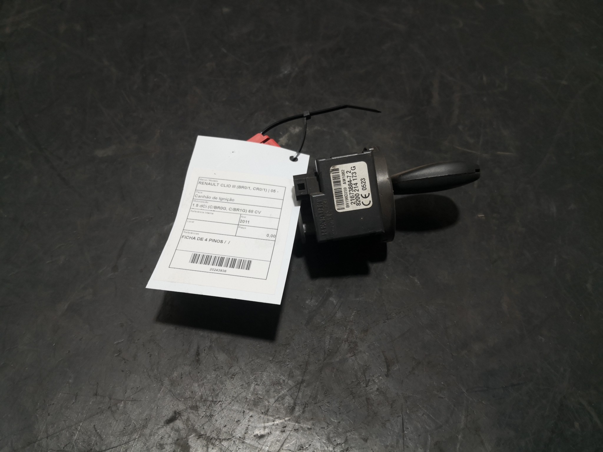 Canhão de Ignição RENAULT CLIO III (BR0/1, CR0/1) | 05 -  Imagem-1