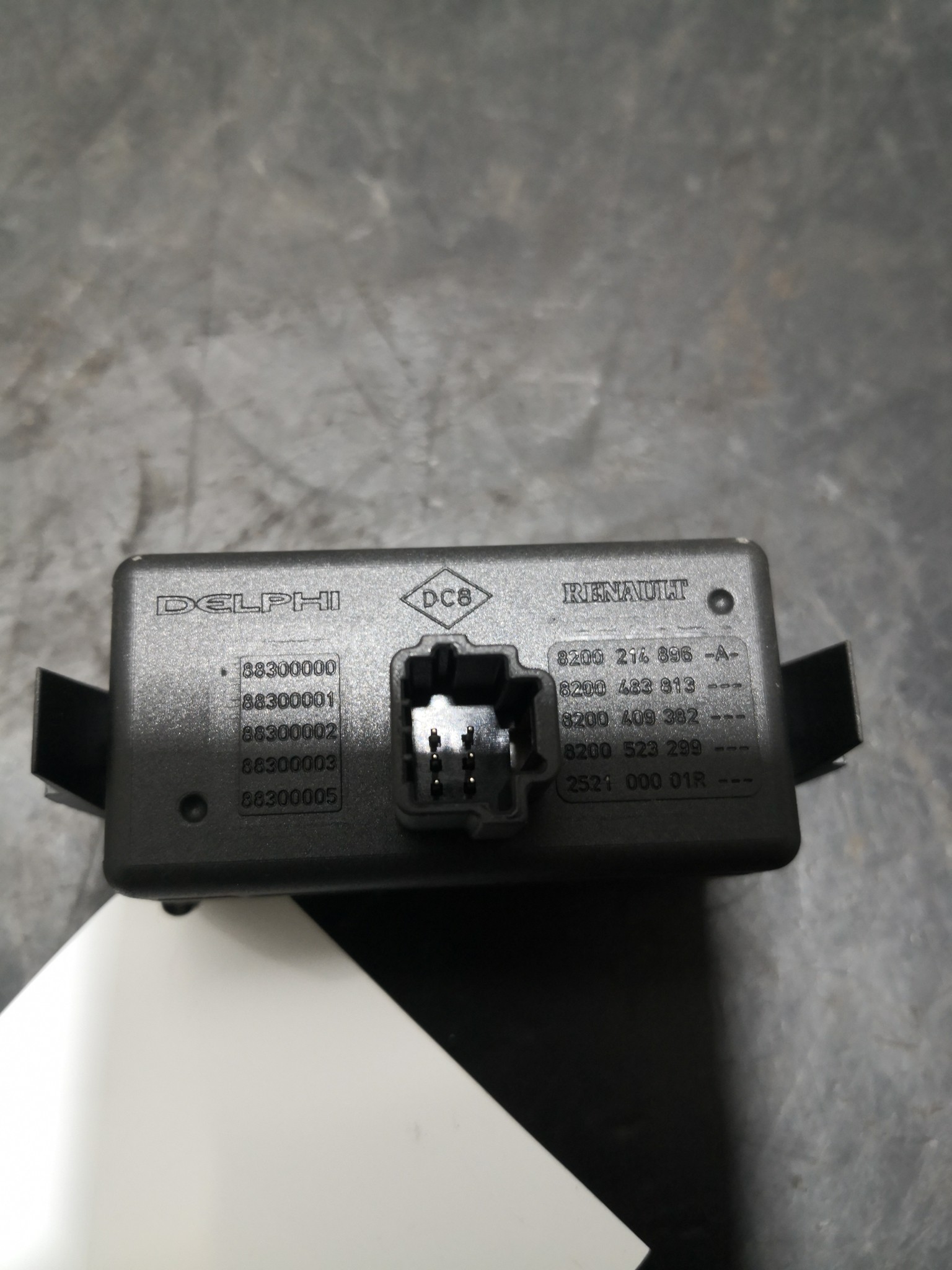 Botão 4 Piscas RENAULT CLIO III (BR0/1, CR0/1) | 05 -  Imagem-1