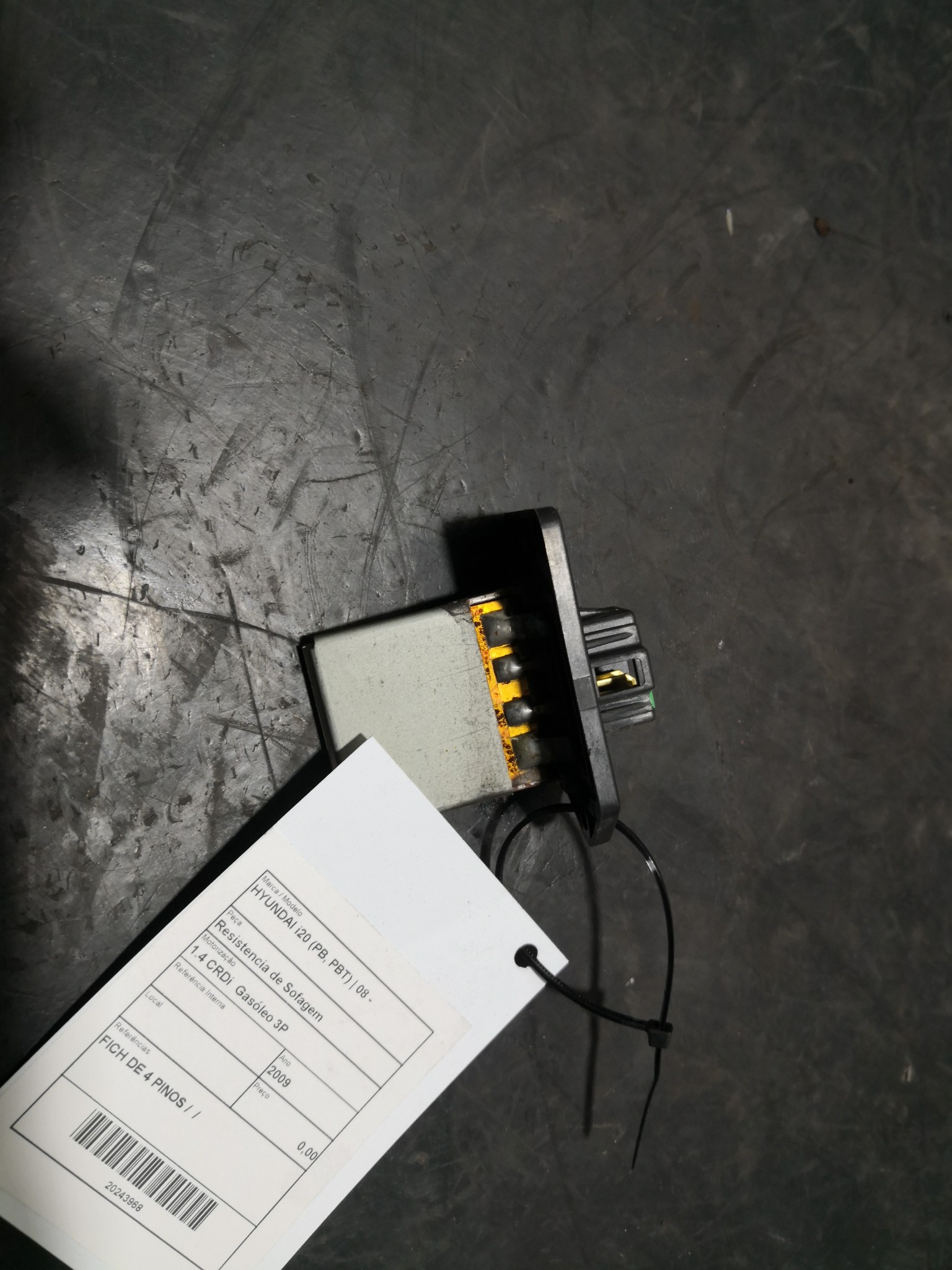 Resistencia de Sofagem HYUNDAI i20 (PB, PBT) | 08 -  Imagem-2