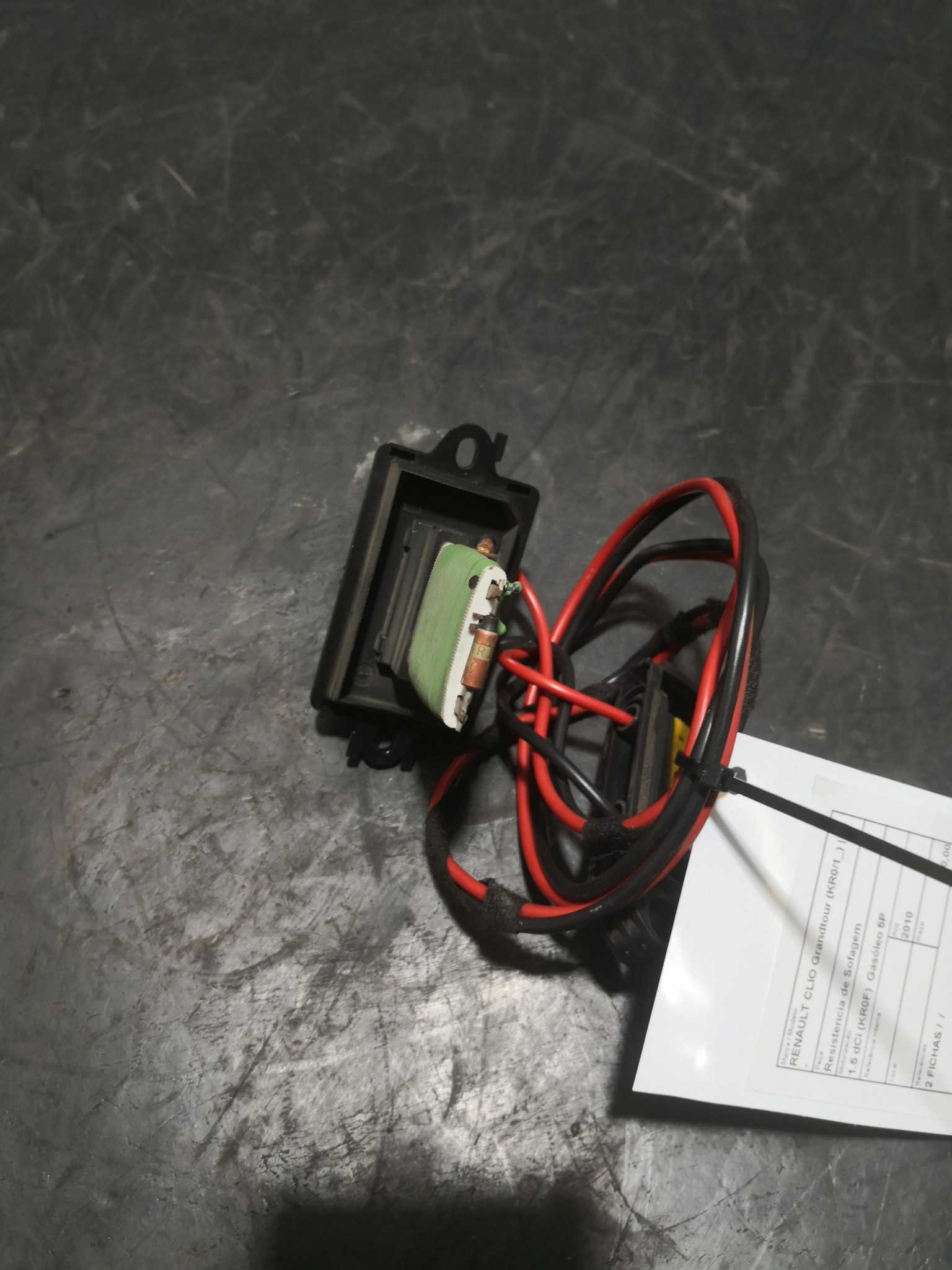 Resistencia de Sofagem RENAULT - ID S_103994