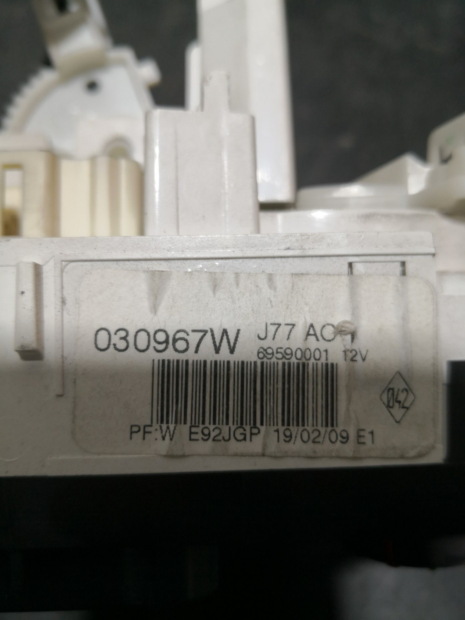 Comando Sofagem RENAULT CLIO Grandtour (KR0/1_) | 08 -  Imagem-2