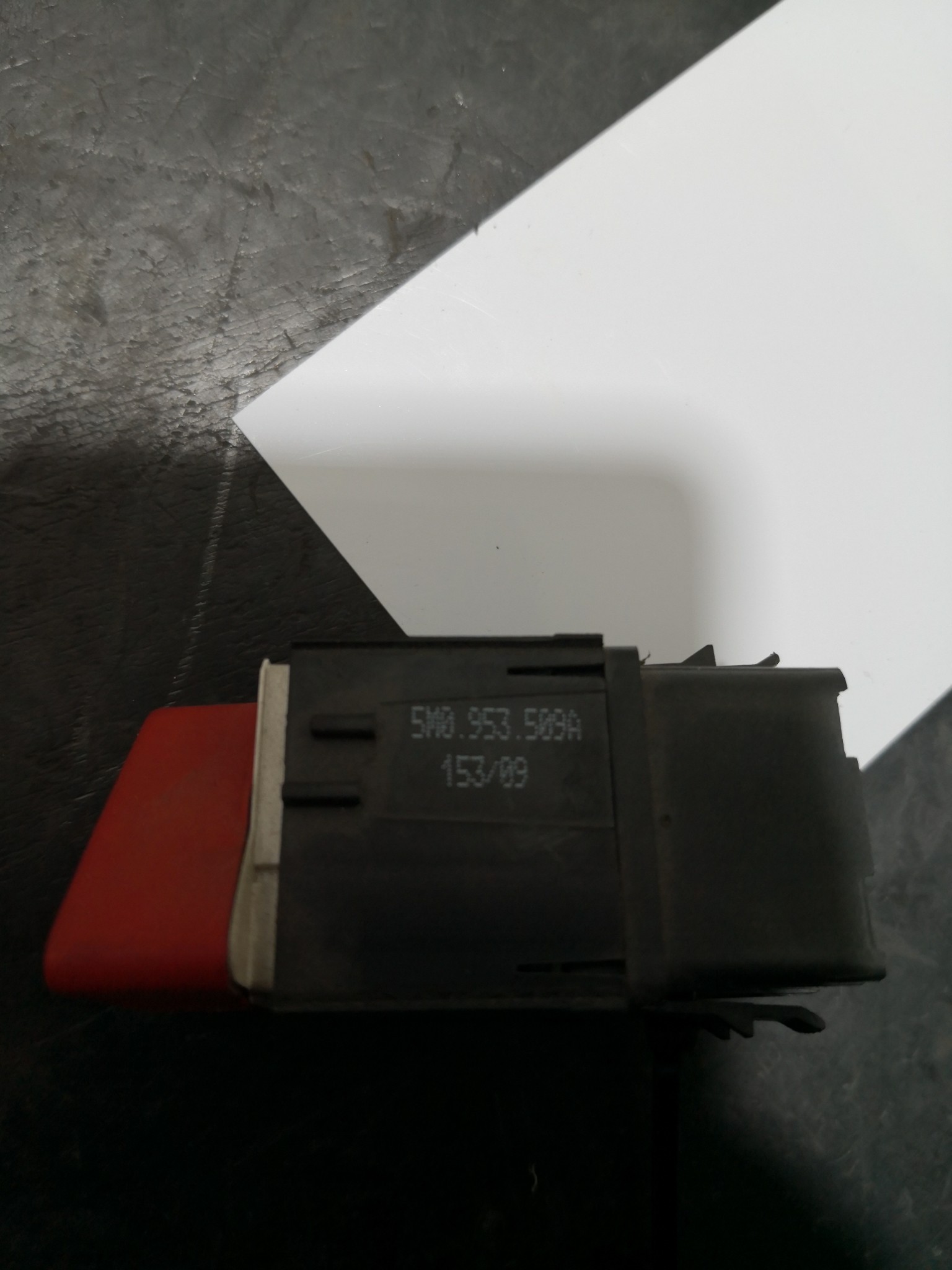 Botão 4 Piscas VOLKSWAGEN GOLF PLUS (5M1, 521) | 04 - 13 Imagem-2