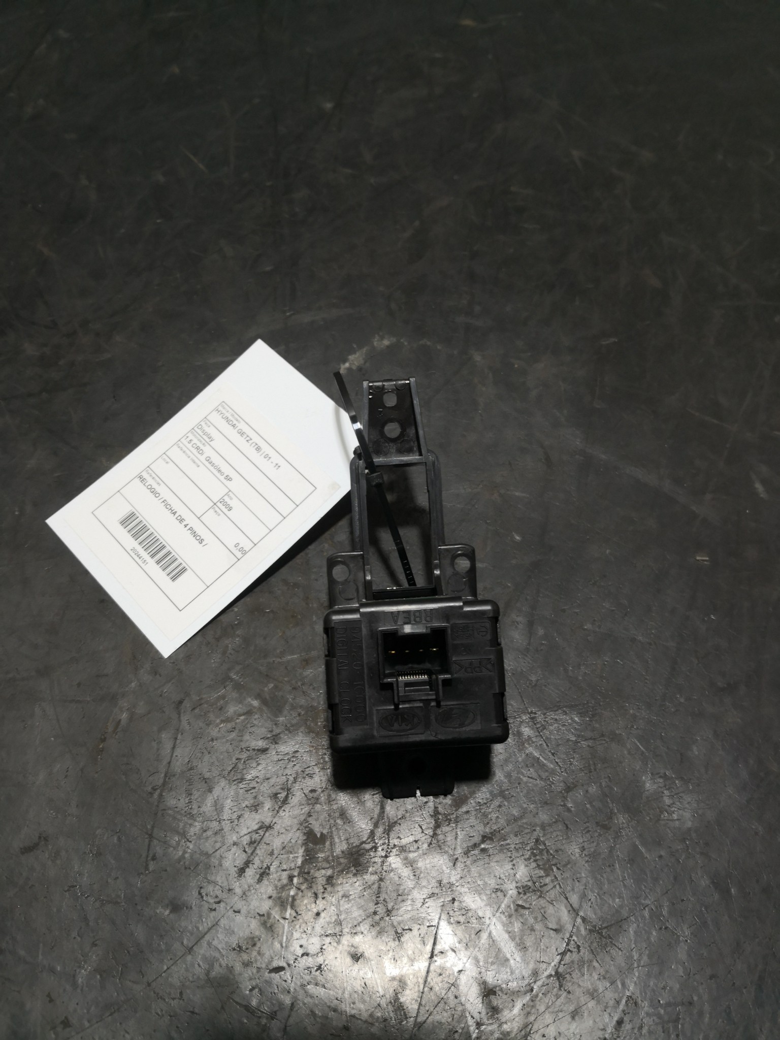 Display HYUNDAI GETZ (TB) | 01 - 11 Imagem-3