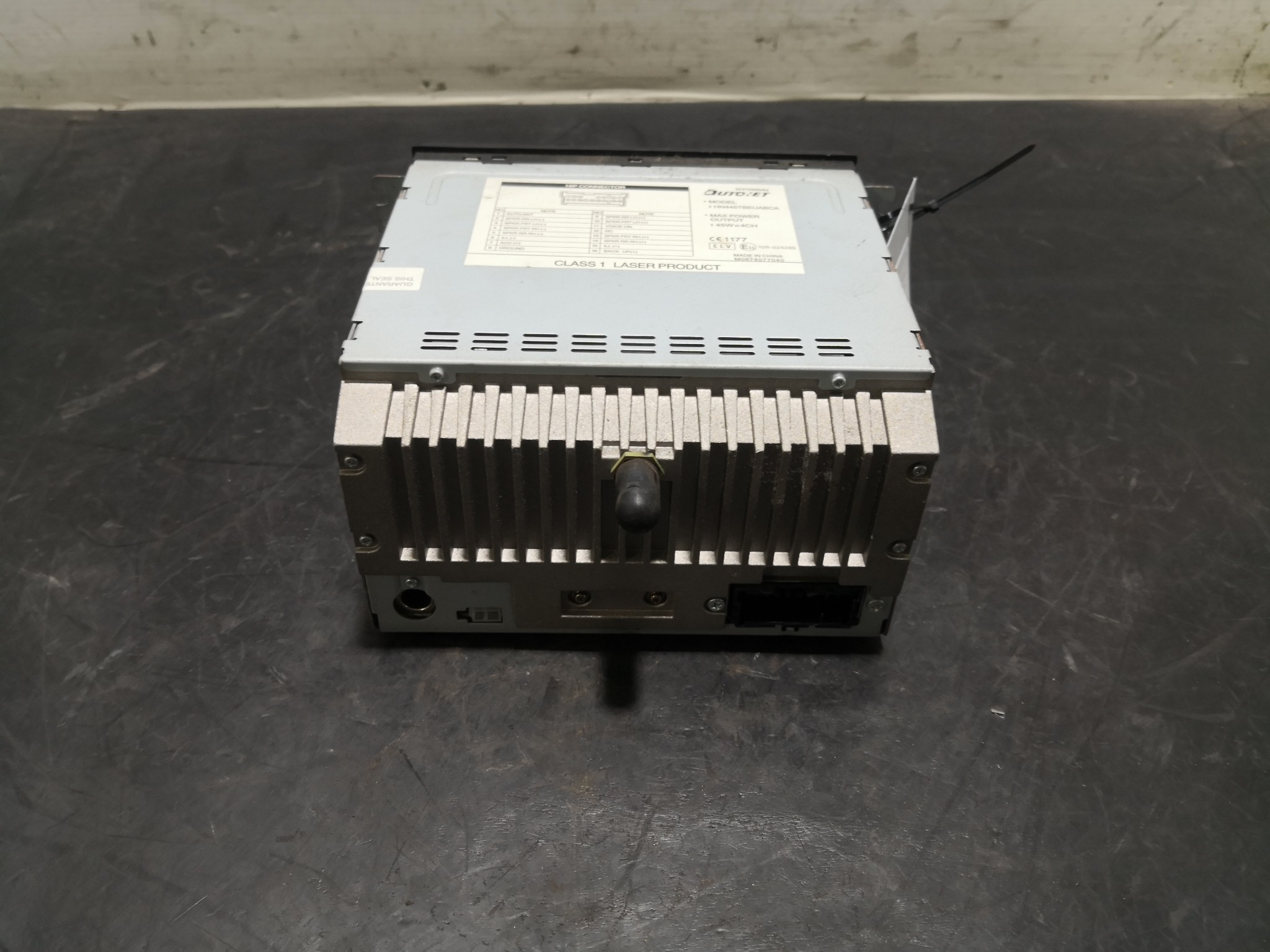 Rádio HYUNDAI GETZ (TB) | 01 - 11 Imagem-4