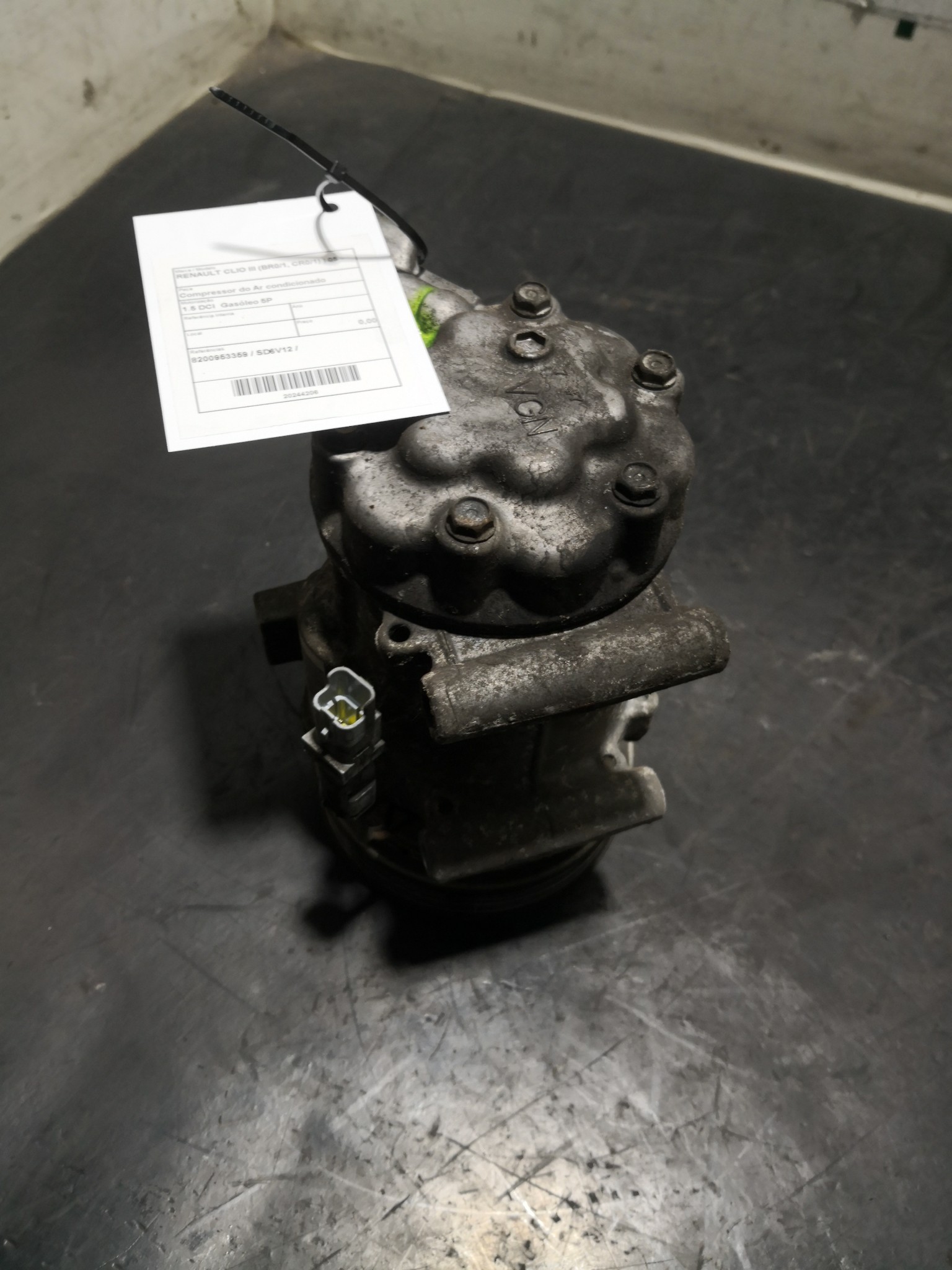 Compressor do Ar condicionado RENAULT CLIO III (BR0/1, CR0/1) | 05 -  Imagem-4