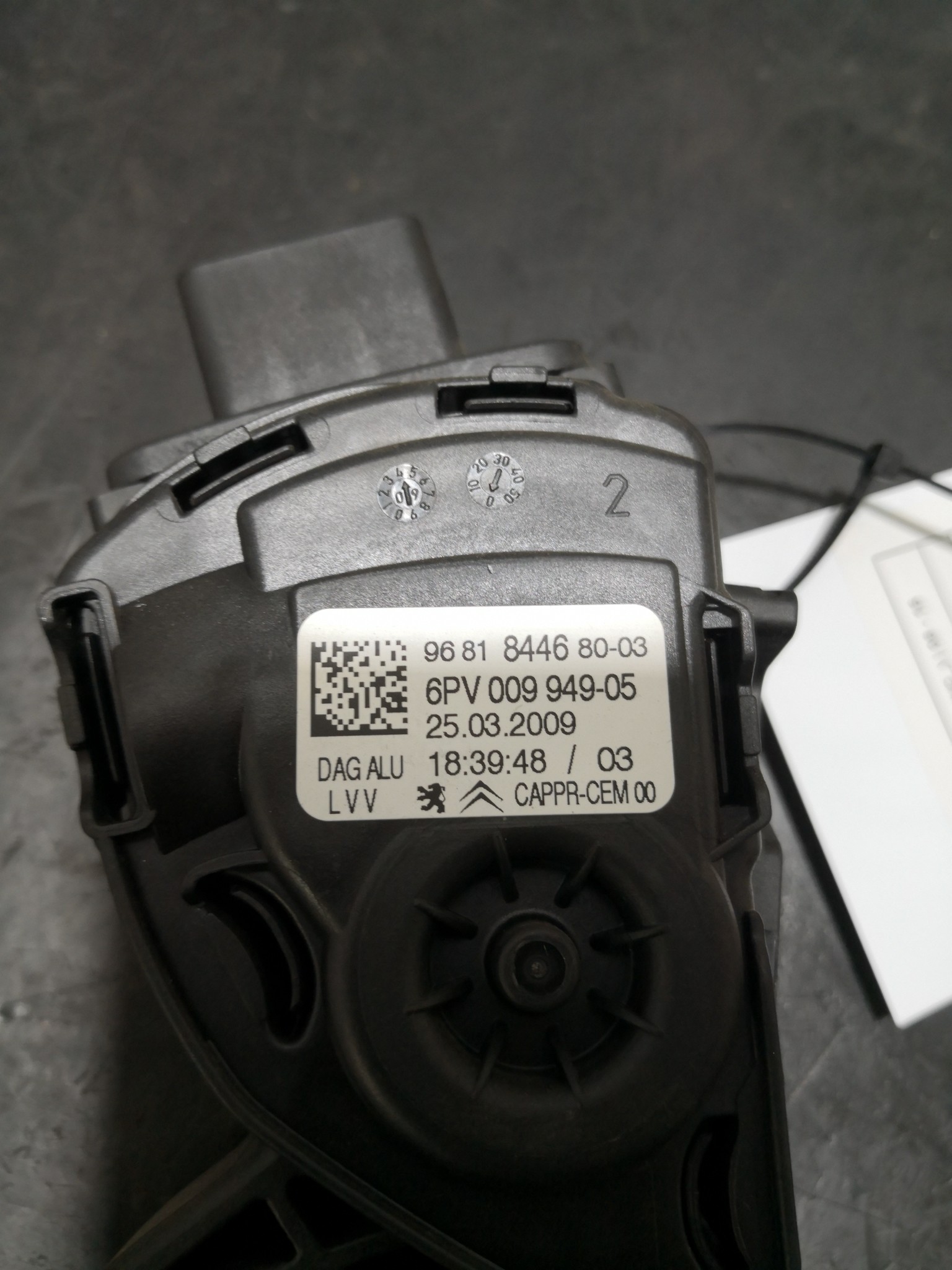 Pedal Potenciometro Acelerador PEUGEOT 207 (WA_, WC_) | 06 - 15 Imagem-2