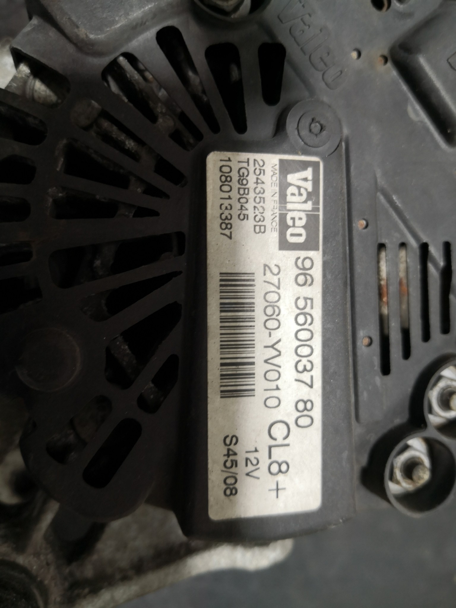 Alternador CITROEN C1 (PM_, PN_) | 05 - 14 Imagem-3