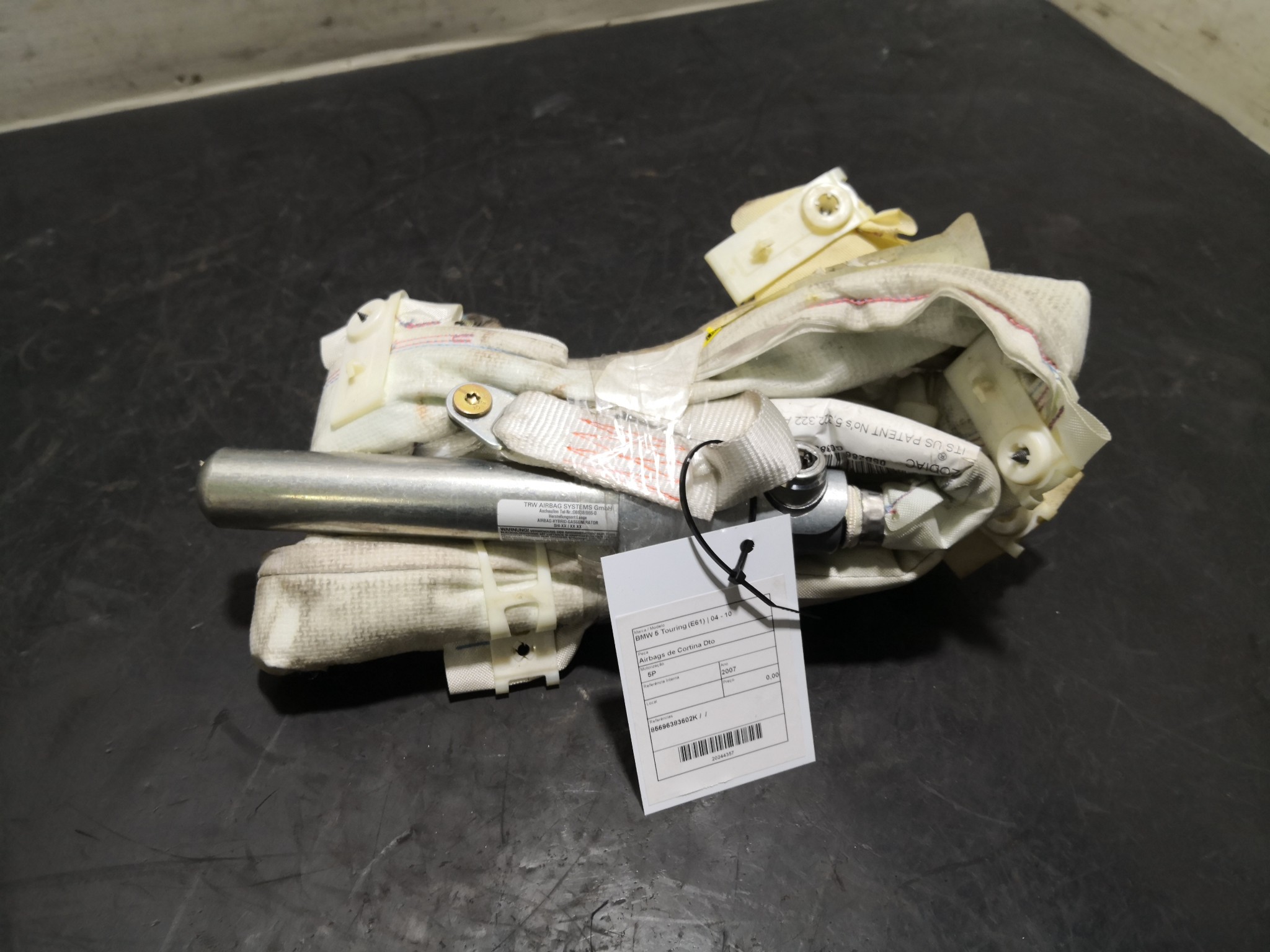 Airbags de Cortina Dto BMW - ID S_104356