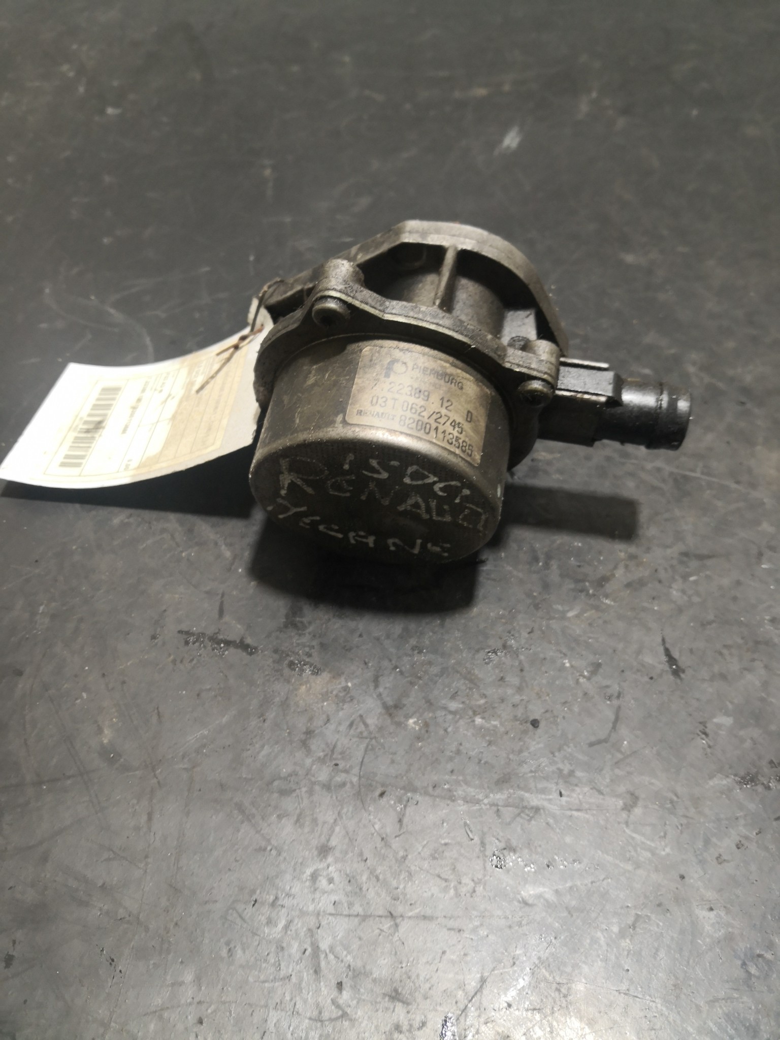 Depressor de Travões RENAULT MEGANE II (BM0/1_, CM0/1_) | 01 - 12 Imagem-2