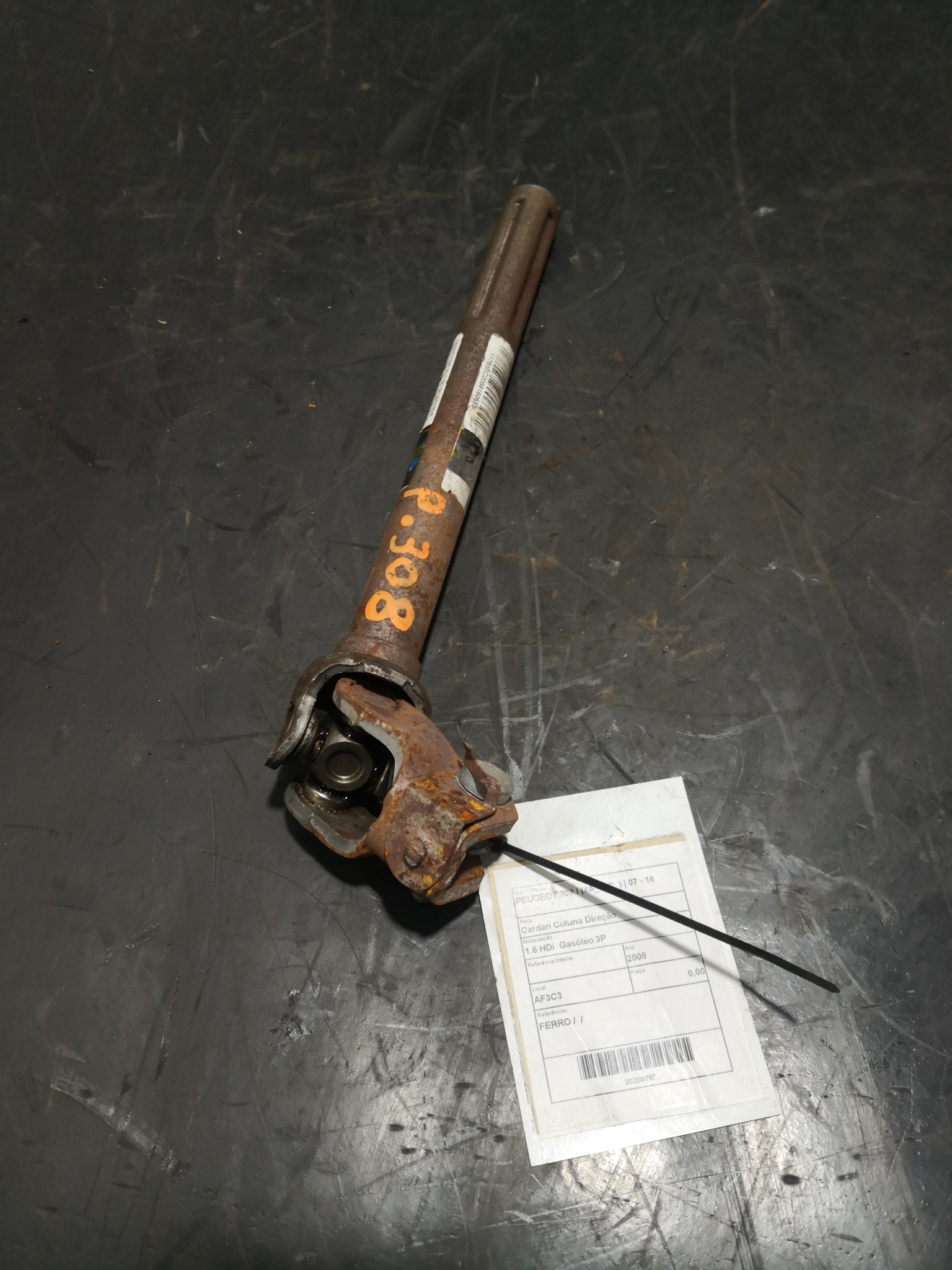 Cardan Coluna Direção PEUGEOT 308 I (4A_, 4C_) | 07 - 16 Imagem-1
