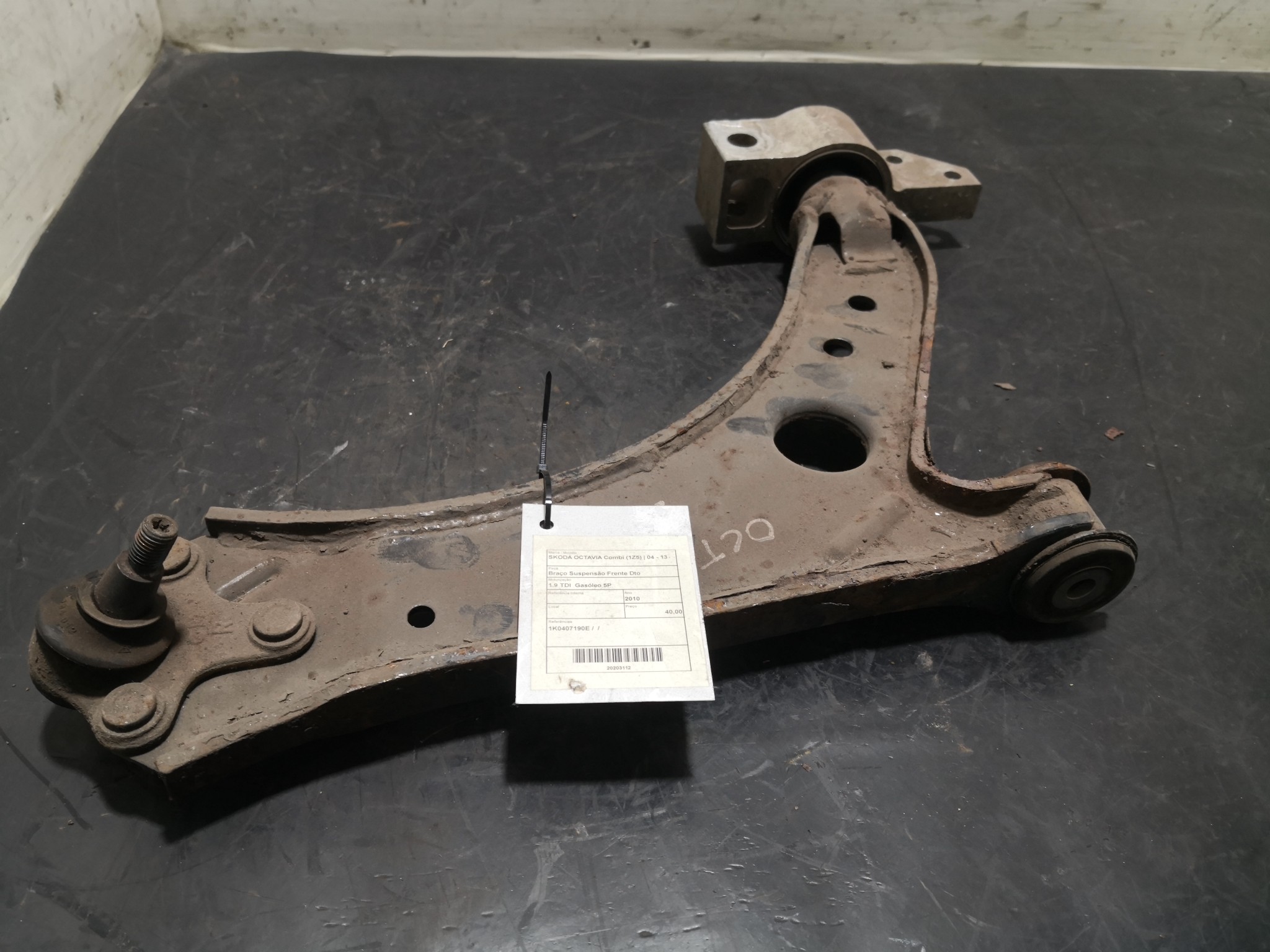 Braço Suspensão Frente Dto SKODA OCTAVIA II Combi (1Z5) | 04 - 13 Imagem-1