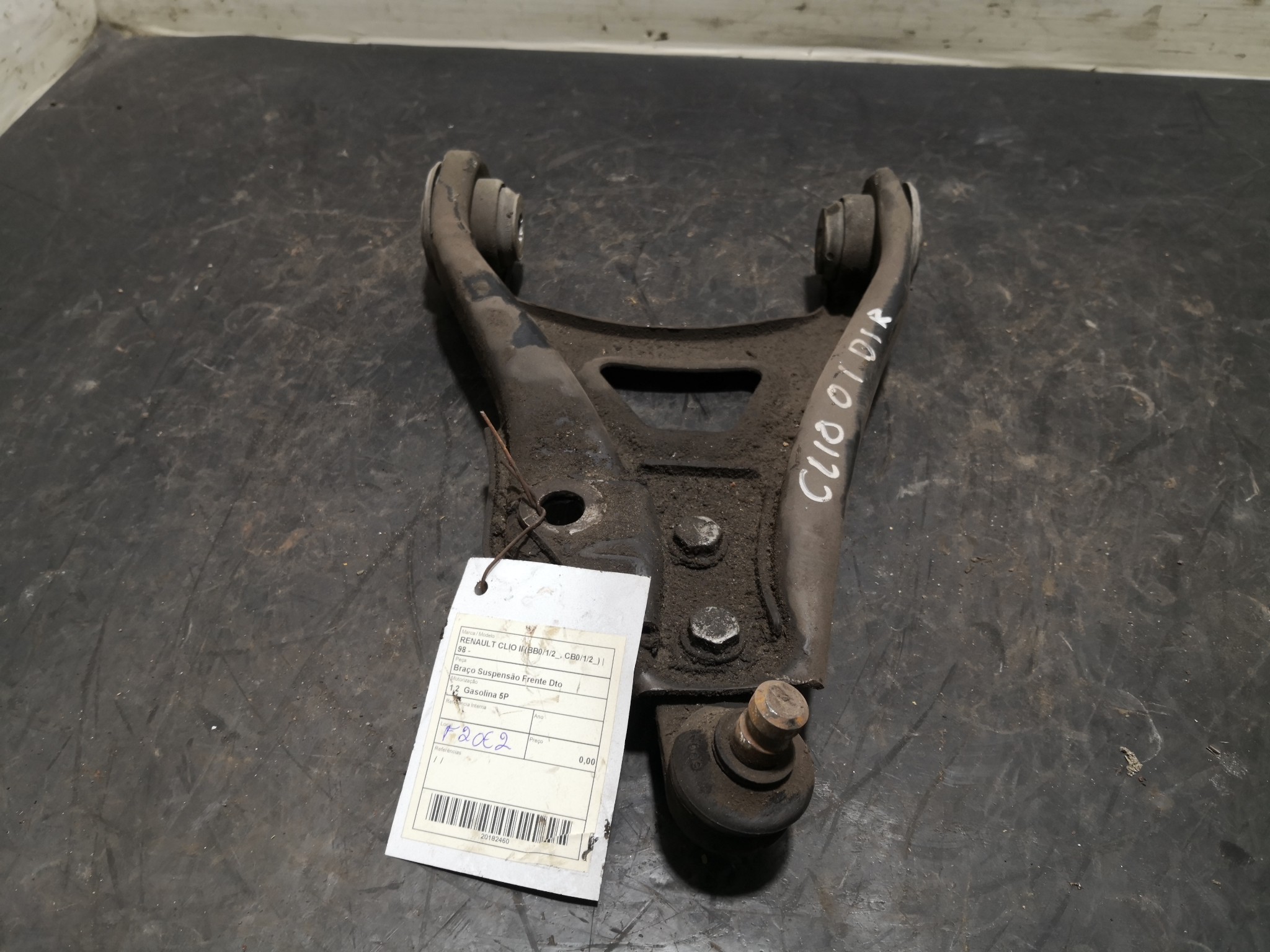 Braço Suspensão Frente Dto RENAULT CLIO II (BB_, CB_) | 98 -  Imagem-1