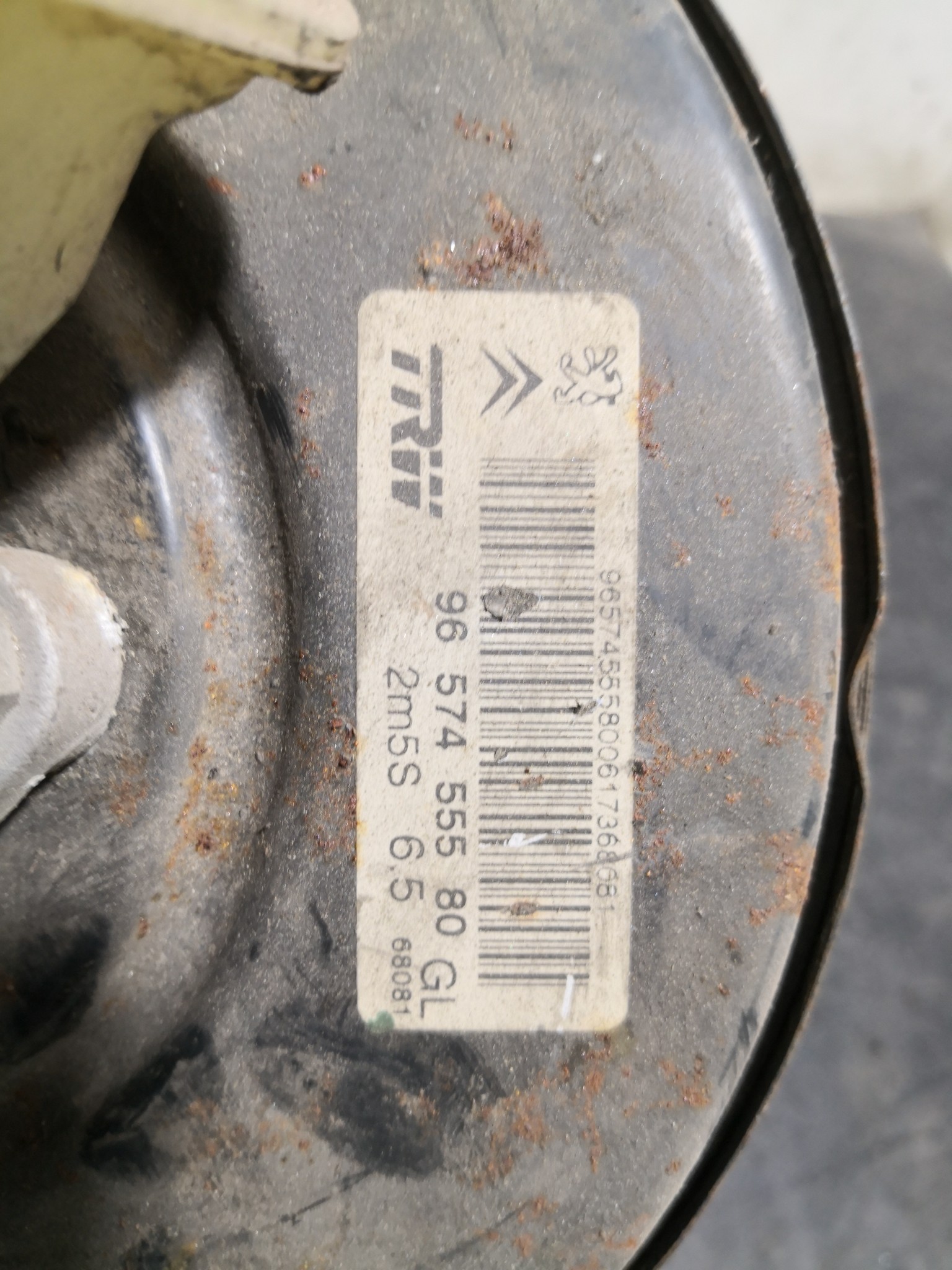 Servofreio  PEUGEOT 207 (WA_, WC_) | 06 - 15 Imagem-1