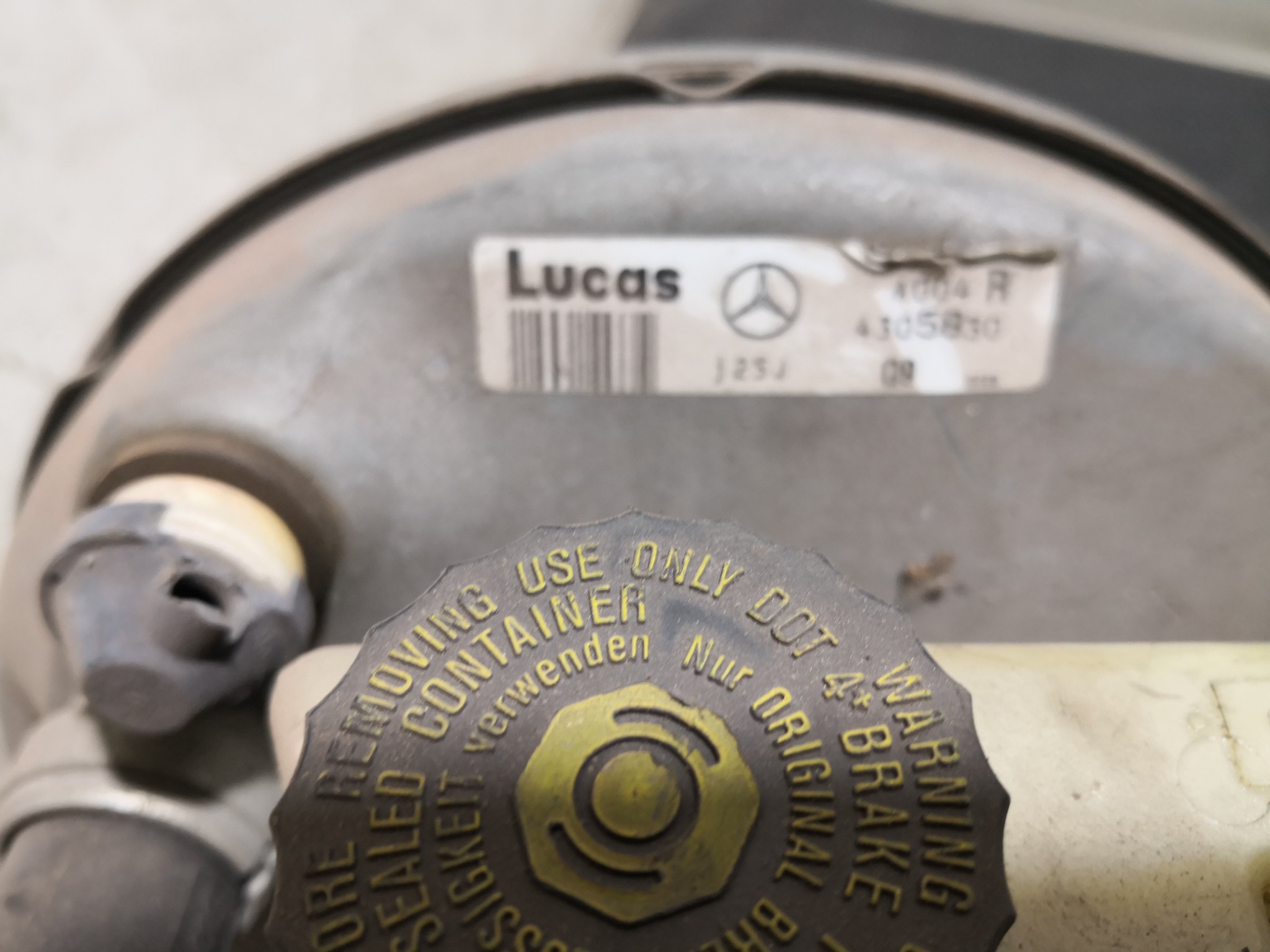 Servofreio  MERCEDES-BENZ C-CLASS (W202) | 93 - 00 Imagem-2