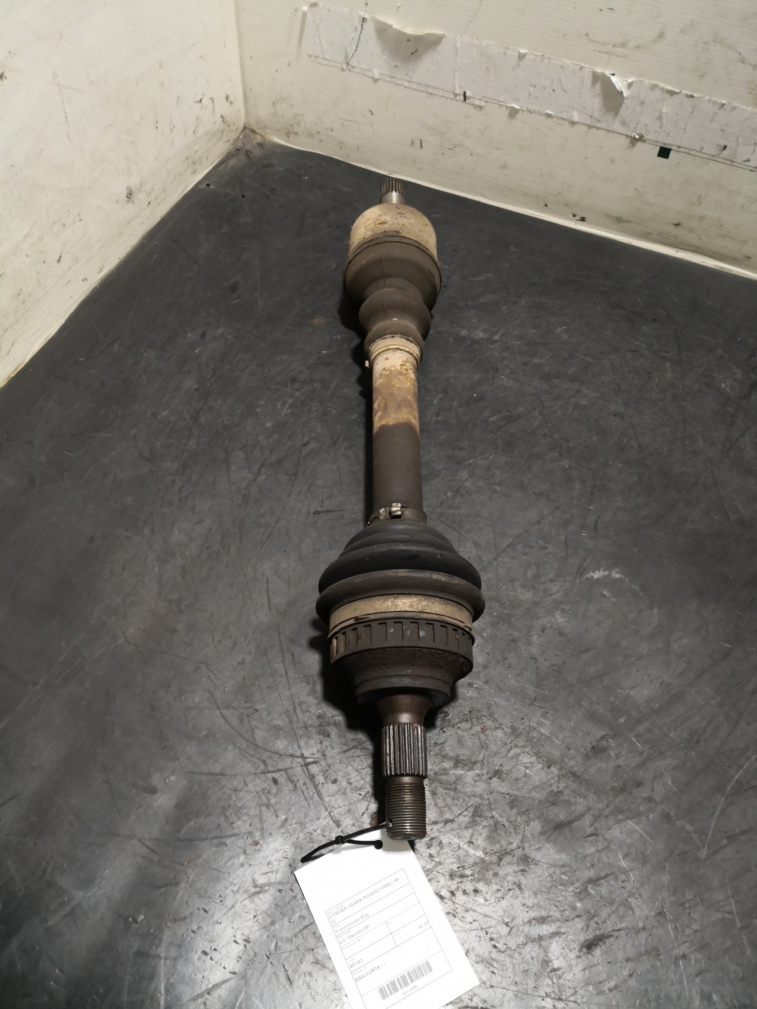 Transmissão Esq CITROEN XSARA PICASSO (N68) | 99 - 12 Imagem-1