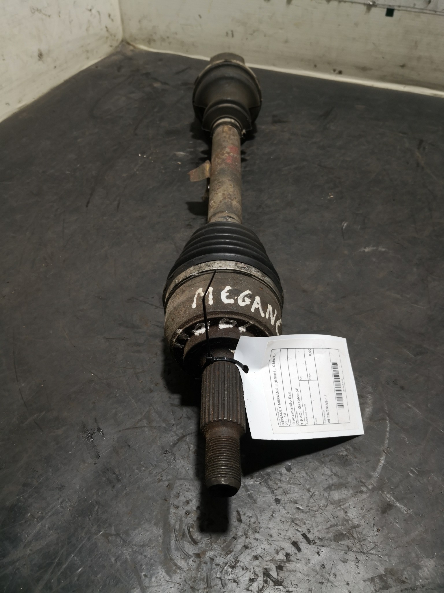 Transmissão Esq RENAULT - ID S_104454