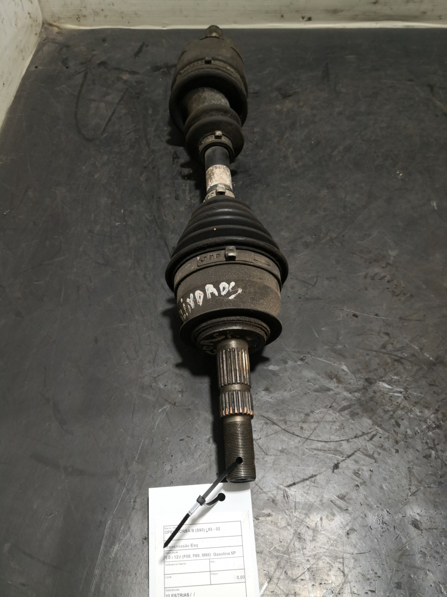 Transmissão Esq OPEL - ID S_105483