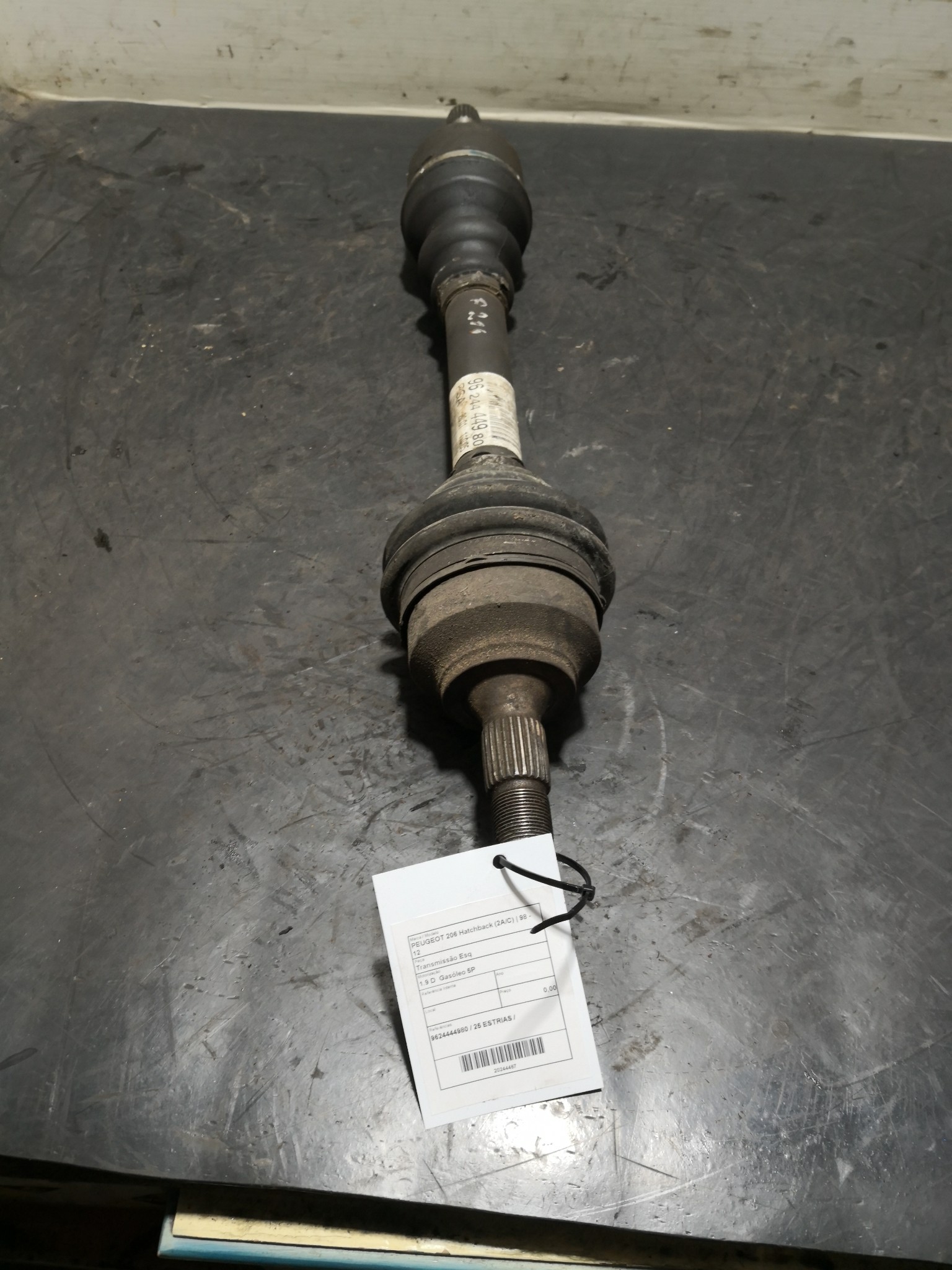 Transmissão Esq PEUGEOT - ID S_104466