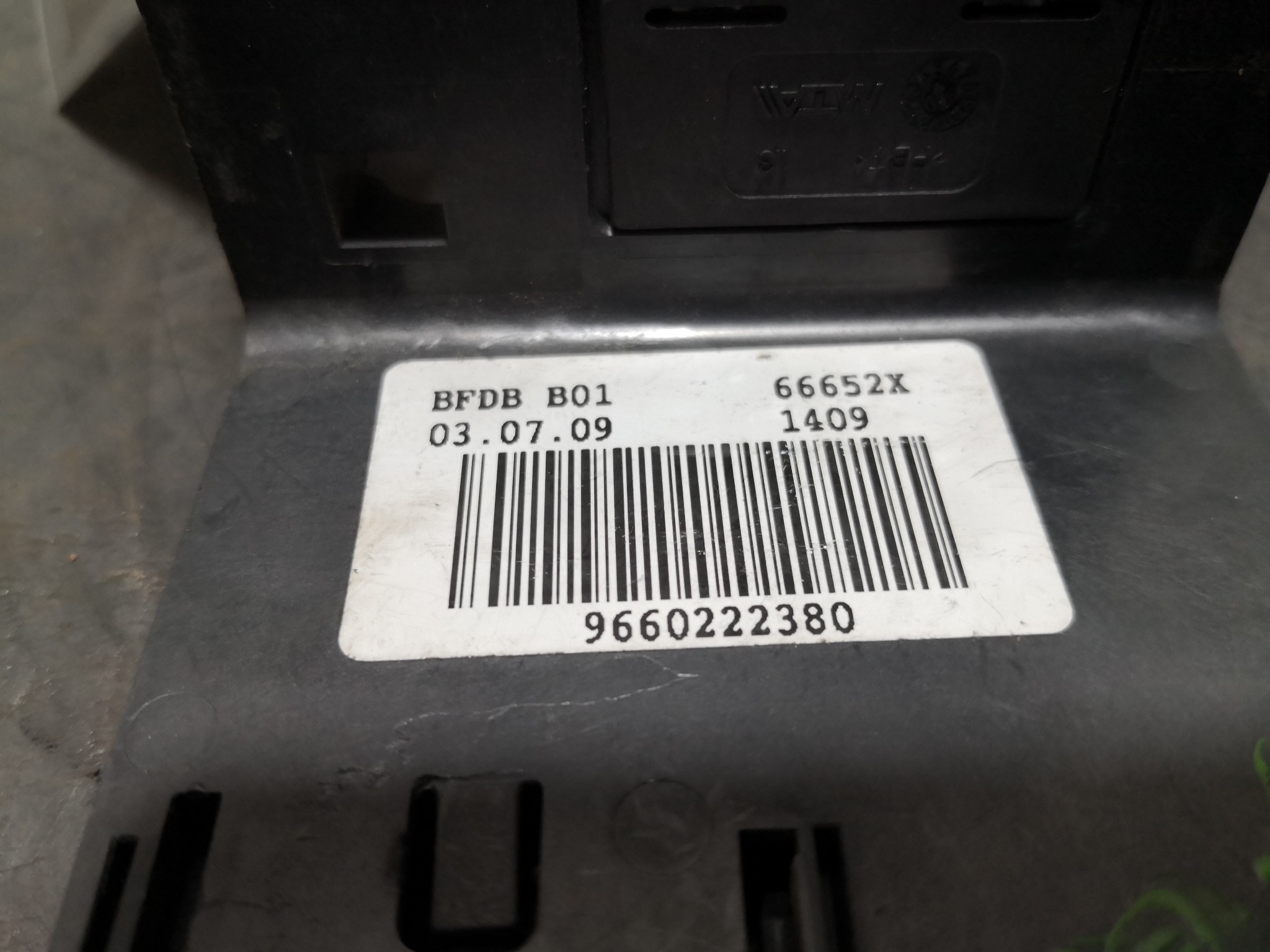 Suporte Fusiveis Bateria CITROEN BERLINGO (B9) | 08 -  Imagem-4