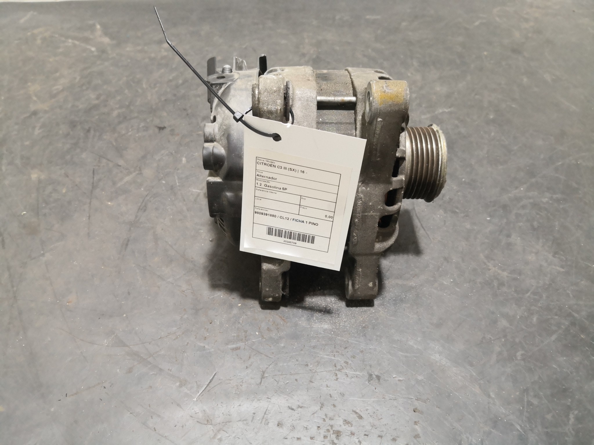Alternador CITROEN C3 III (SX) | 16 -  Imagem-1