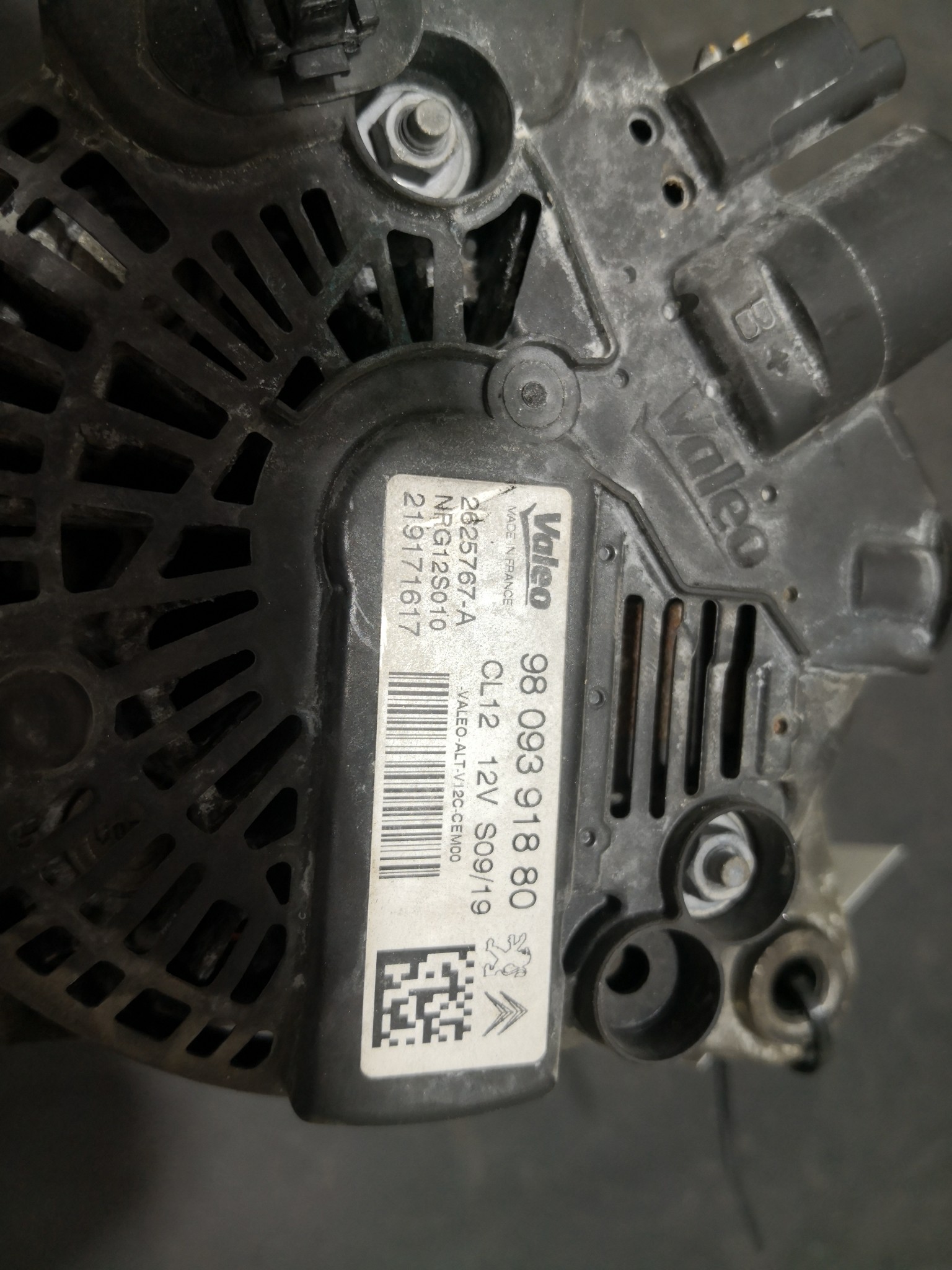 Alternador CITROEN C3 III (SX) | 16 -  Imagem-3