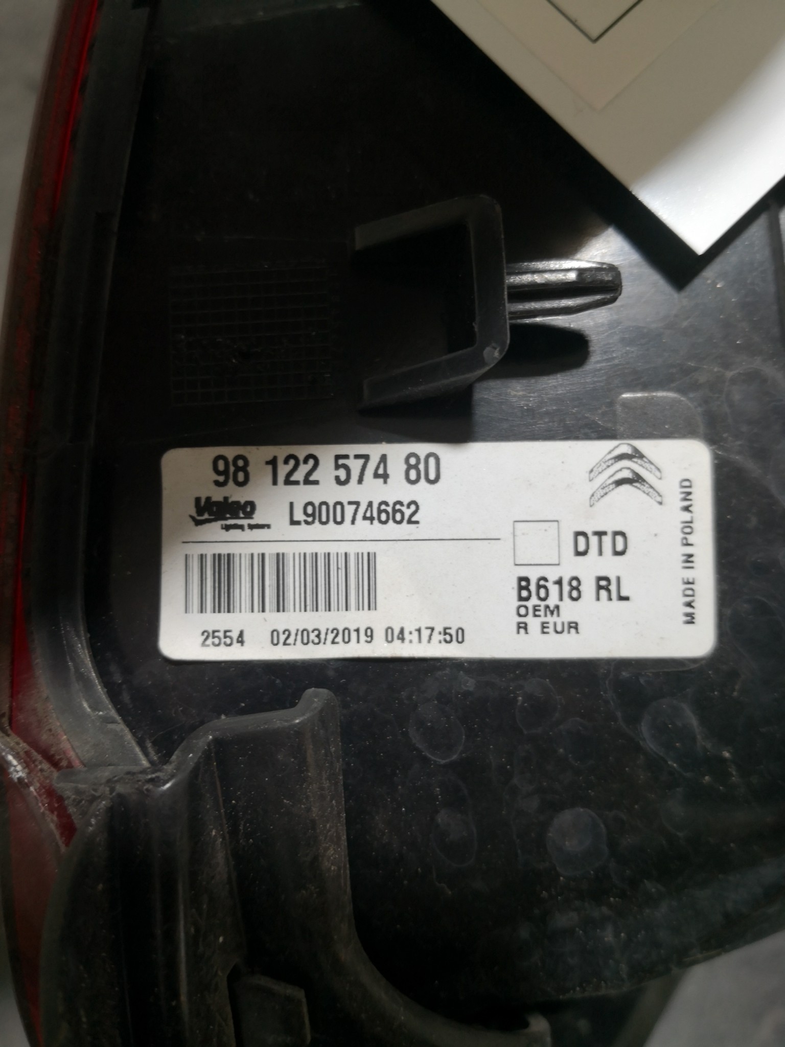 Farolim Stop Dto CITROEN - ID S_105718