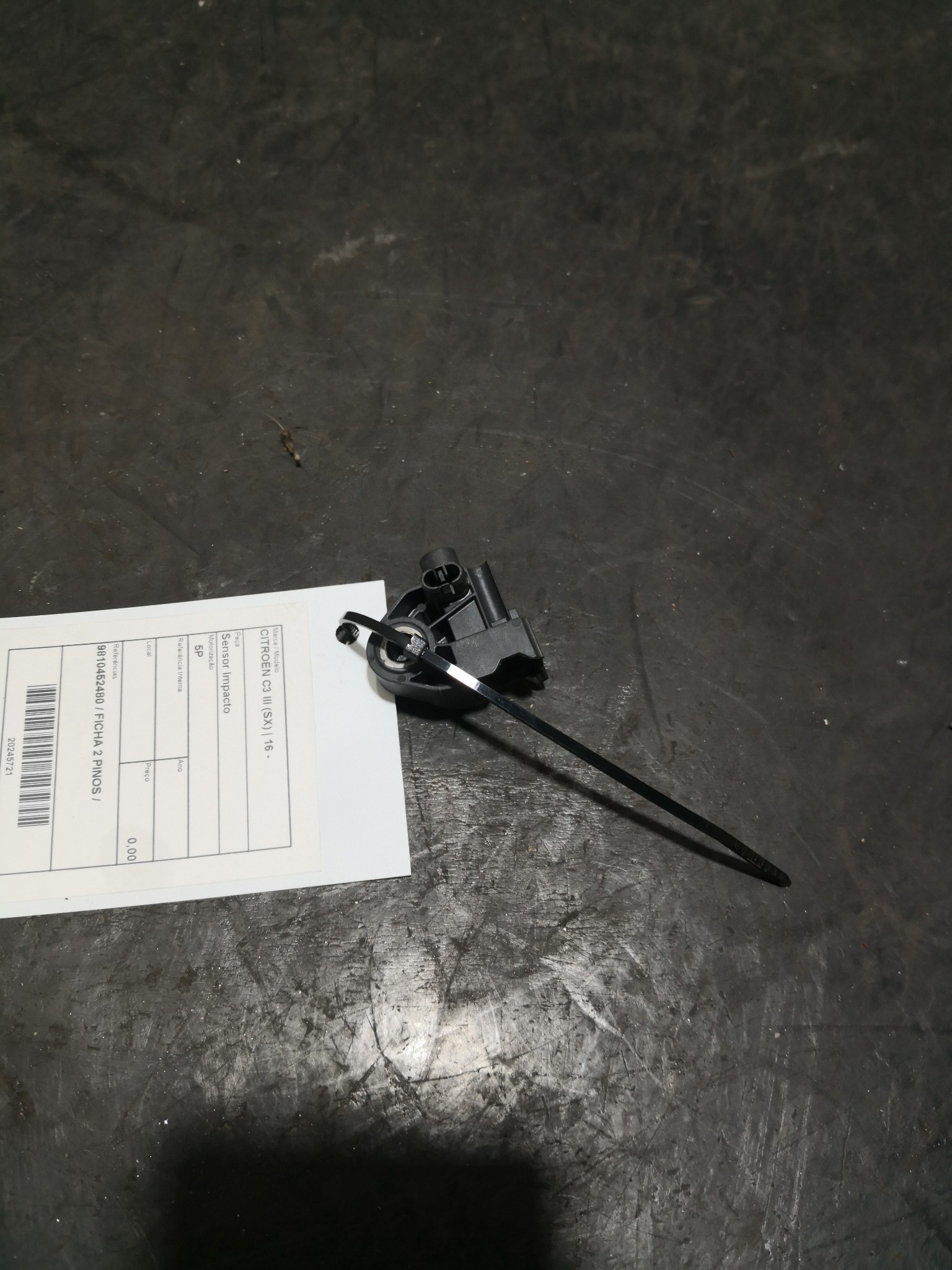 Sensor Impacto CITROEN C3 III (SX) | 16 -  Imagem-2