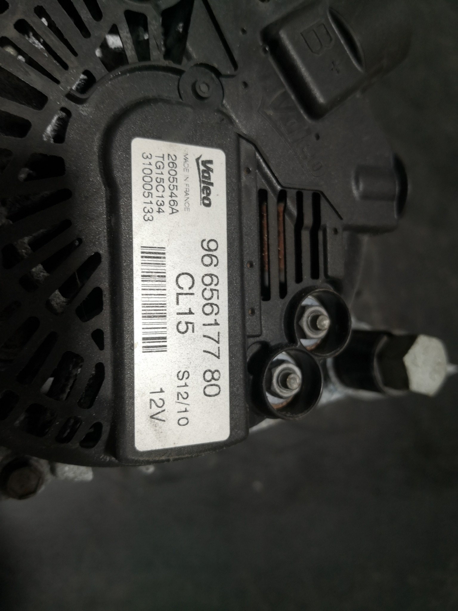Alternador PEUGEOT 308 I (4A_, 4C_) | 07 - 16 Imagem-3