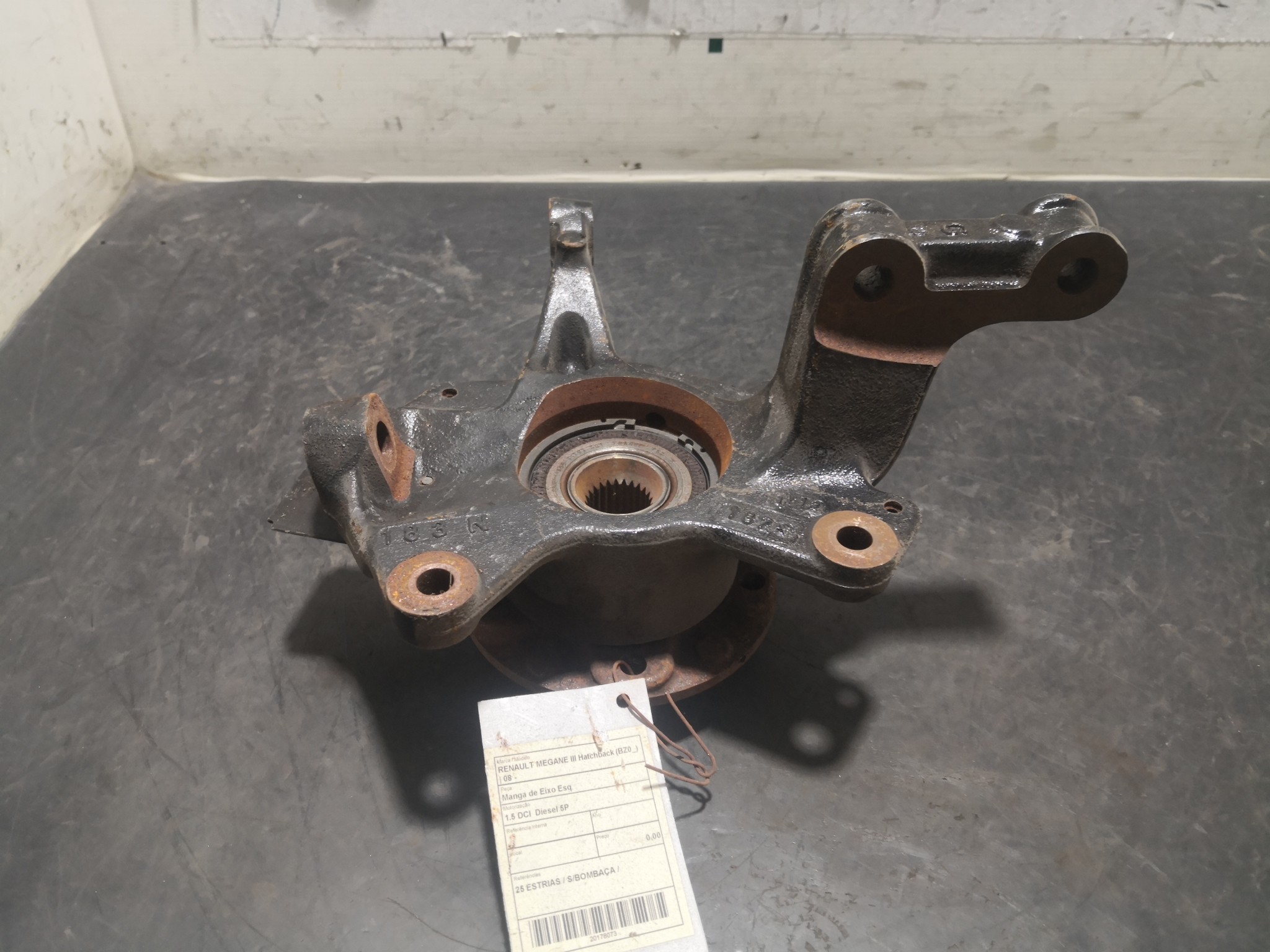 Manga de Eixo Esq RENAULT MEGANE III Hatchback (BZ0/1_) | 08 -  Imagem-2