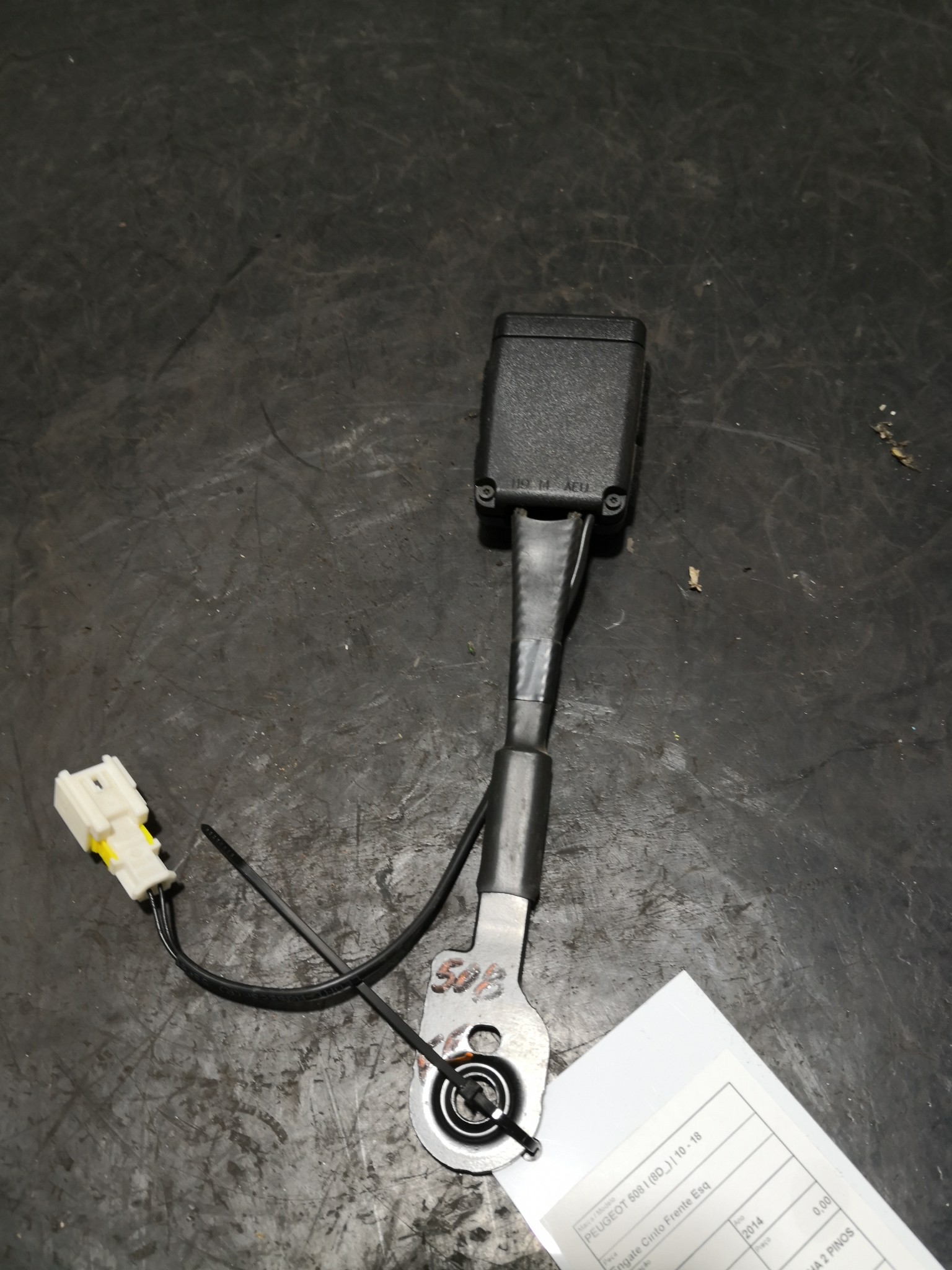 Engate Cinto Frente Esq PEUGEOT 508 I (8D_) | 10 - 18 Imagem-1