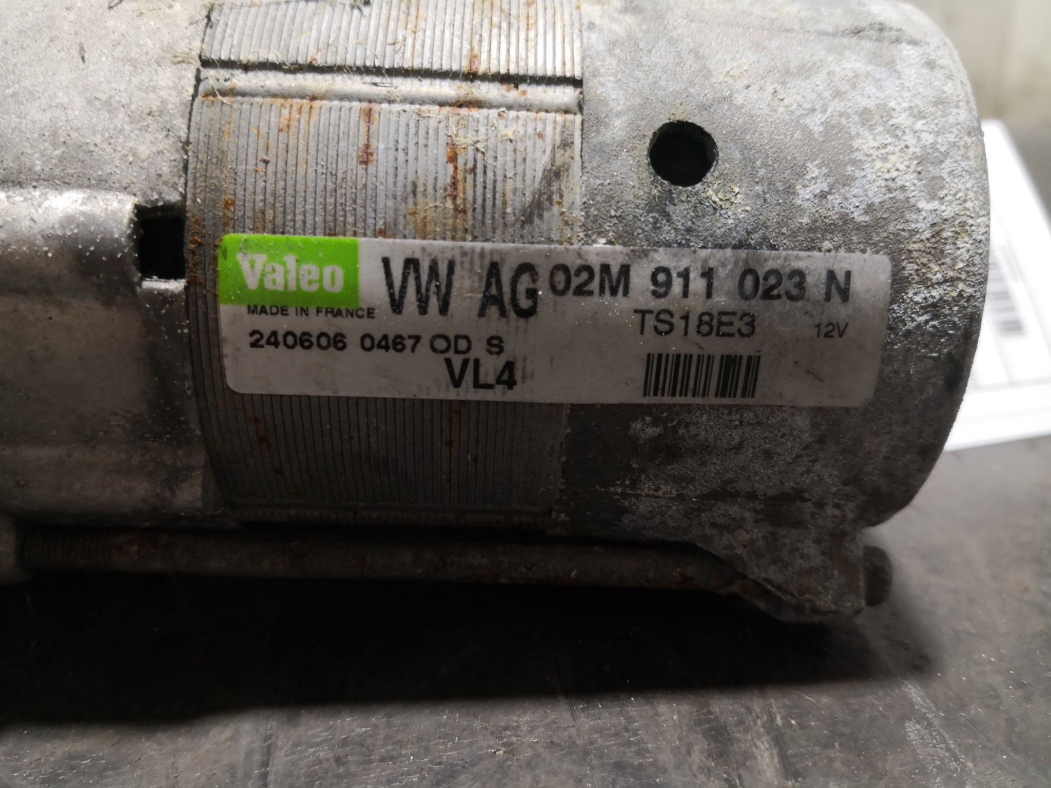 Motor de Arranque AUDI - ID S_106002