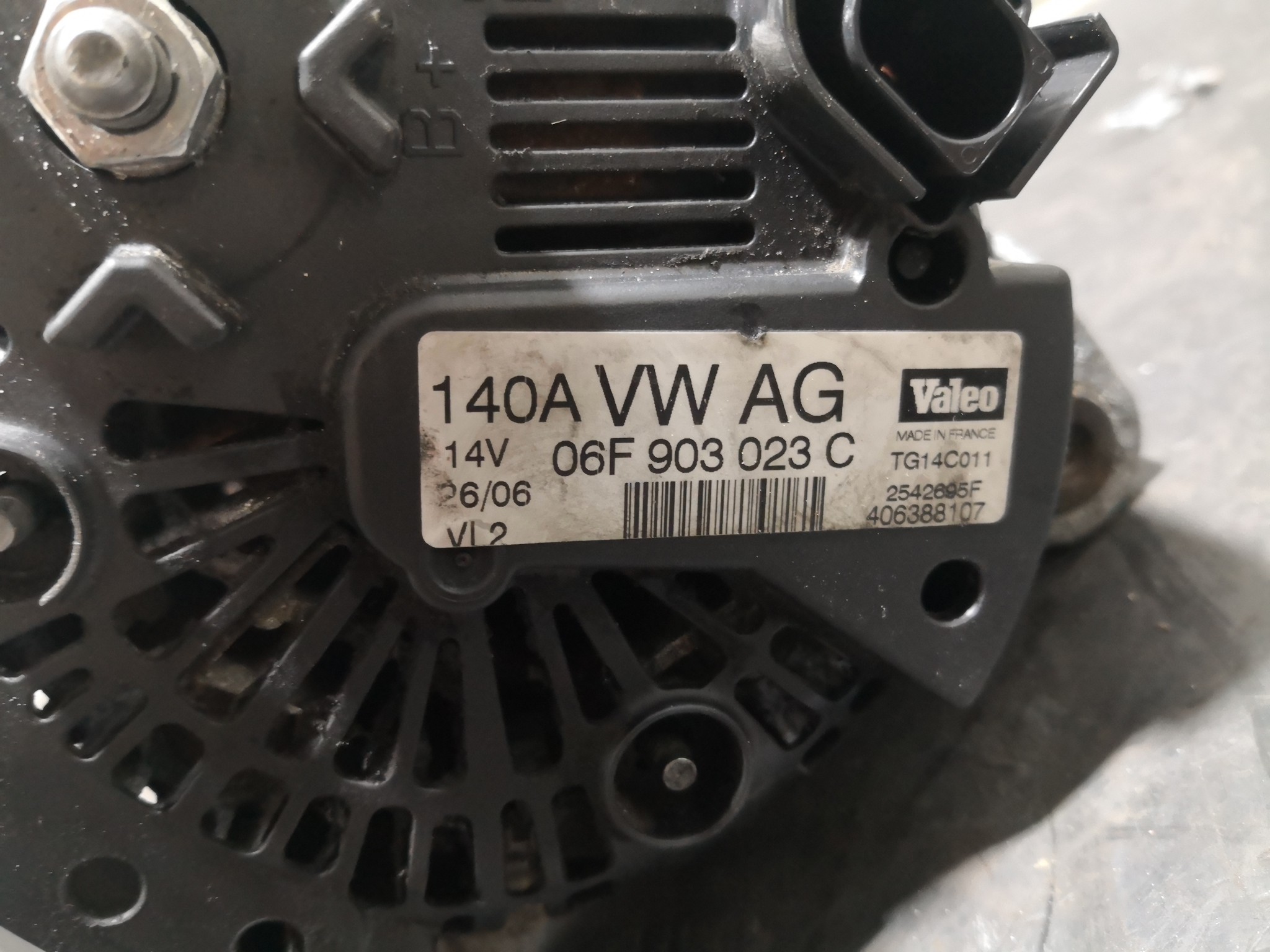 Alternador AUDI A3 (8P1) | 03 - 13 Imagem-2