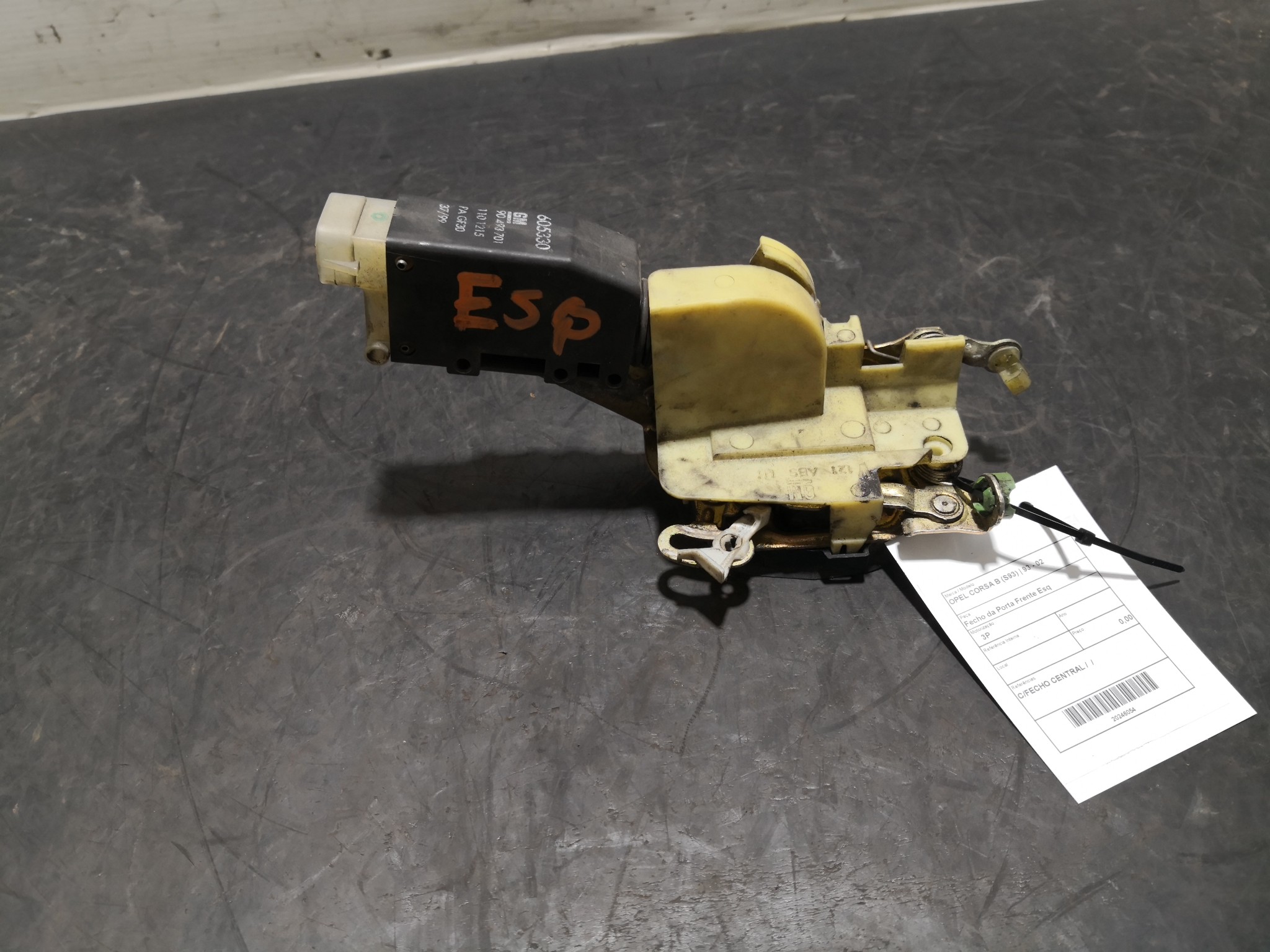 Fecho da Porta Frente Esq OPEL - ID S_106053